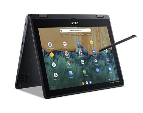 ACER Chromebook Spin 512 R851TN-P4FF 12" HD+ Notebook, Intel N5030, 1.10GHz, 8GB RAM, 64GB eMMC, ChromeOS - NX.H99AA.009 (Refurbished)