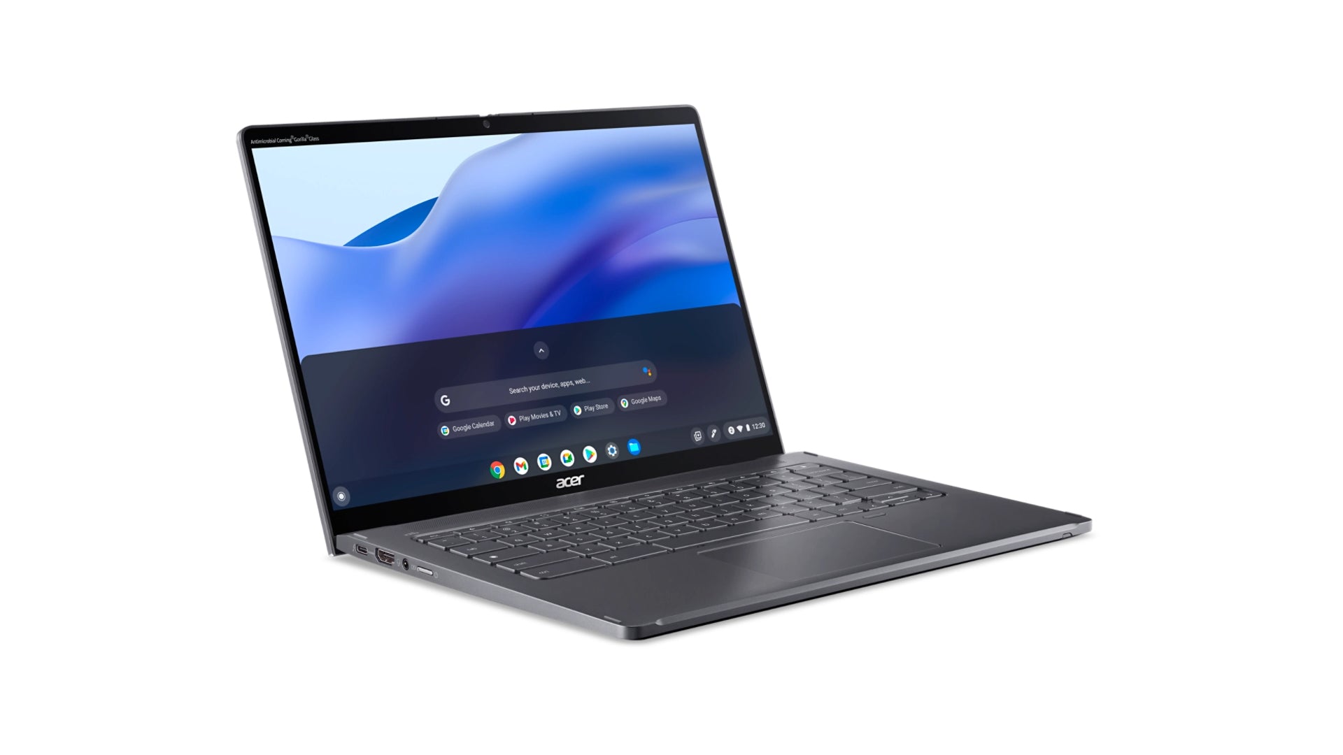 Acer Spin 714 CP714-1WN-763T 14" Convertible Chromebook, Intel i7-1260P, 8GB RAM, 256GB SSD, ChromeOS - NX.K3VAA.002