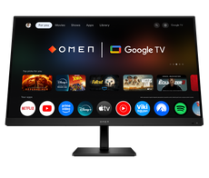 HP Omen 32x 31.5" 4K UHD 144Hz Gaming Monitor, 1ms, 16:9, 10M:1-Contrast - 99Z68AA#ABA