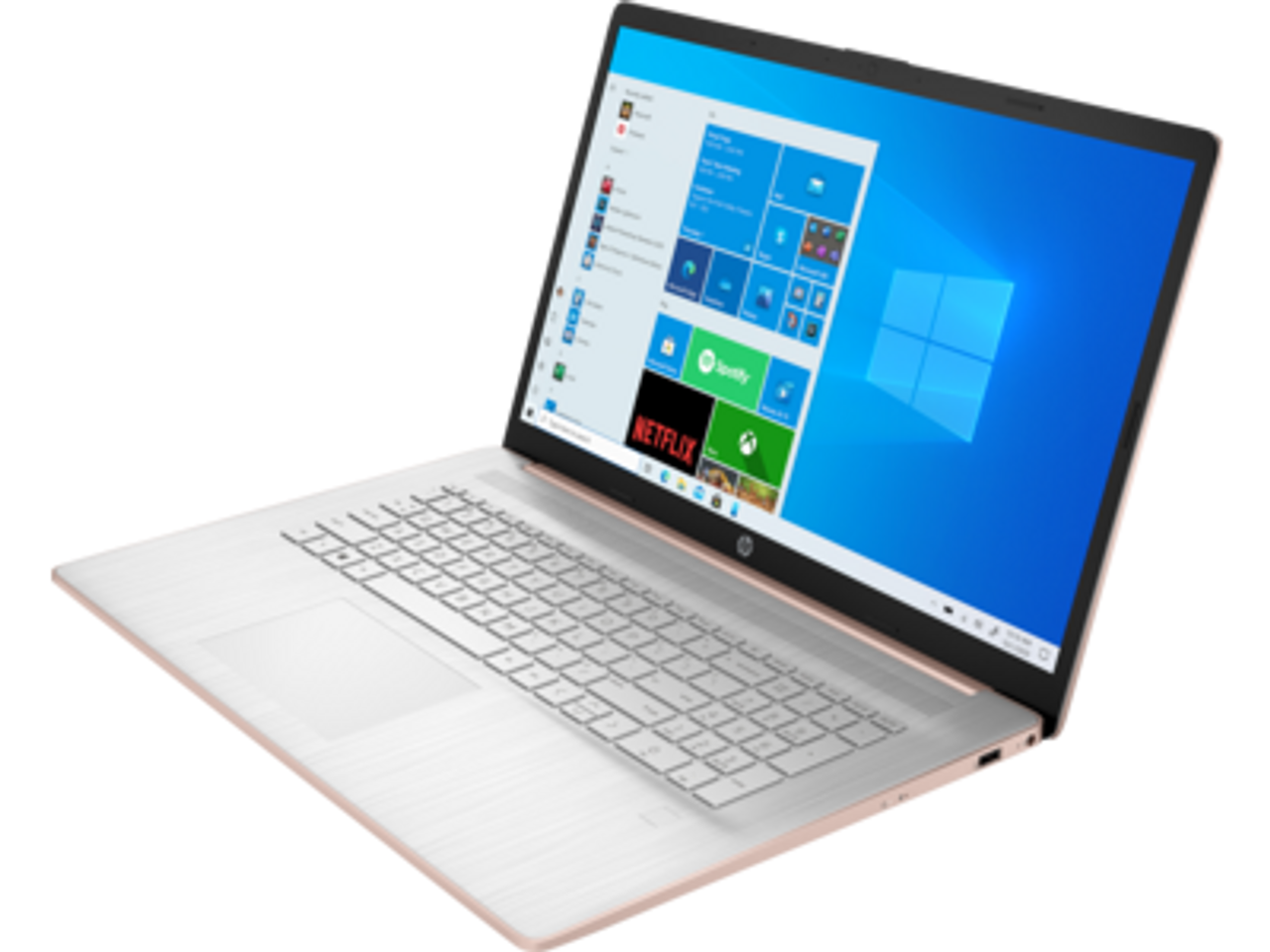 HP 17-cp2006ds 17.3" HD+ Notebook, AMD R3-7320U, 2.40GHz, 8GB RAM, 256GB SSD, Win11H - 7K045UA#ABA (Certified Refurbished)