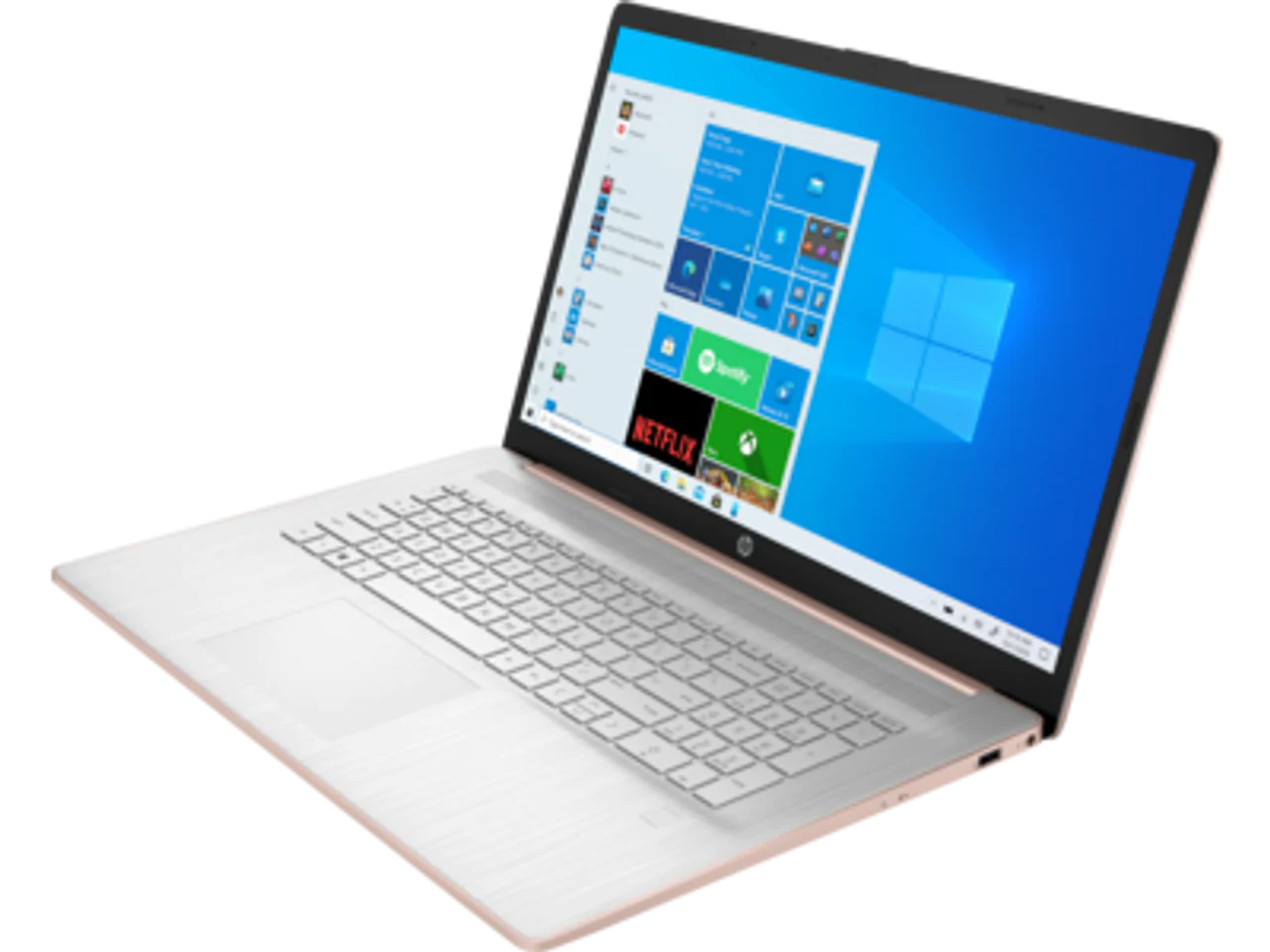 HP 17-cp0023ds 17.3" HD+ Notebook, AMD R3-5300U, 2.60GHz, 8GB RAM, 256GB SSD, Win11H - 72C78UA#ABA (Certified Refurbished)