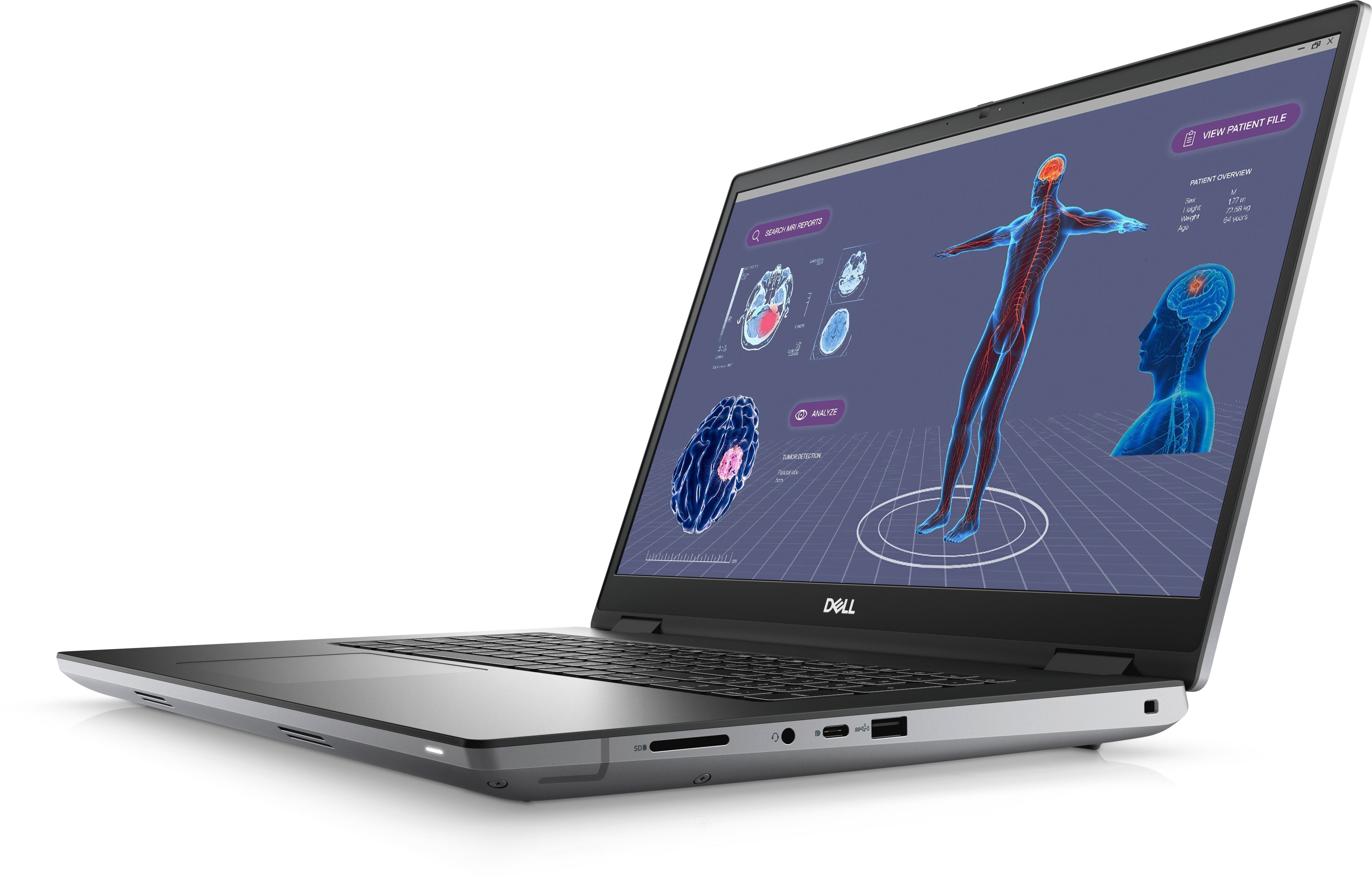 Dell Precision 7780 17.3" FHD Mobile Workstation, Intel i9-13950HX, 4.0GHz, 64GB RAM, 1TB SSD, Win11P - 3GK6N