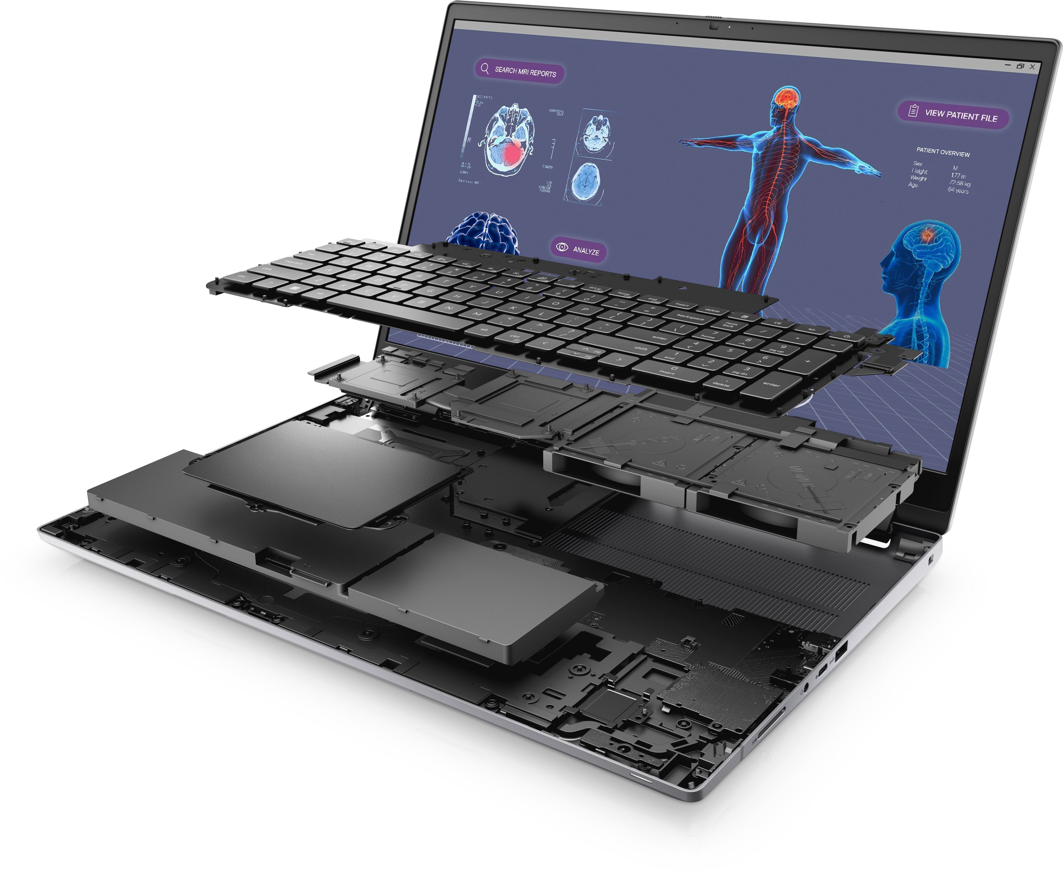 Dell Precision 7780 17.3" FHD Mobile Workstation, Intel i9-13950HX, 4.0GHz, 64GB RAM, 1TB SSD, Win11P - 3GCR6 (Refurbished)