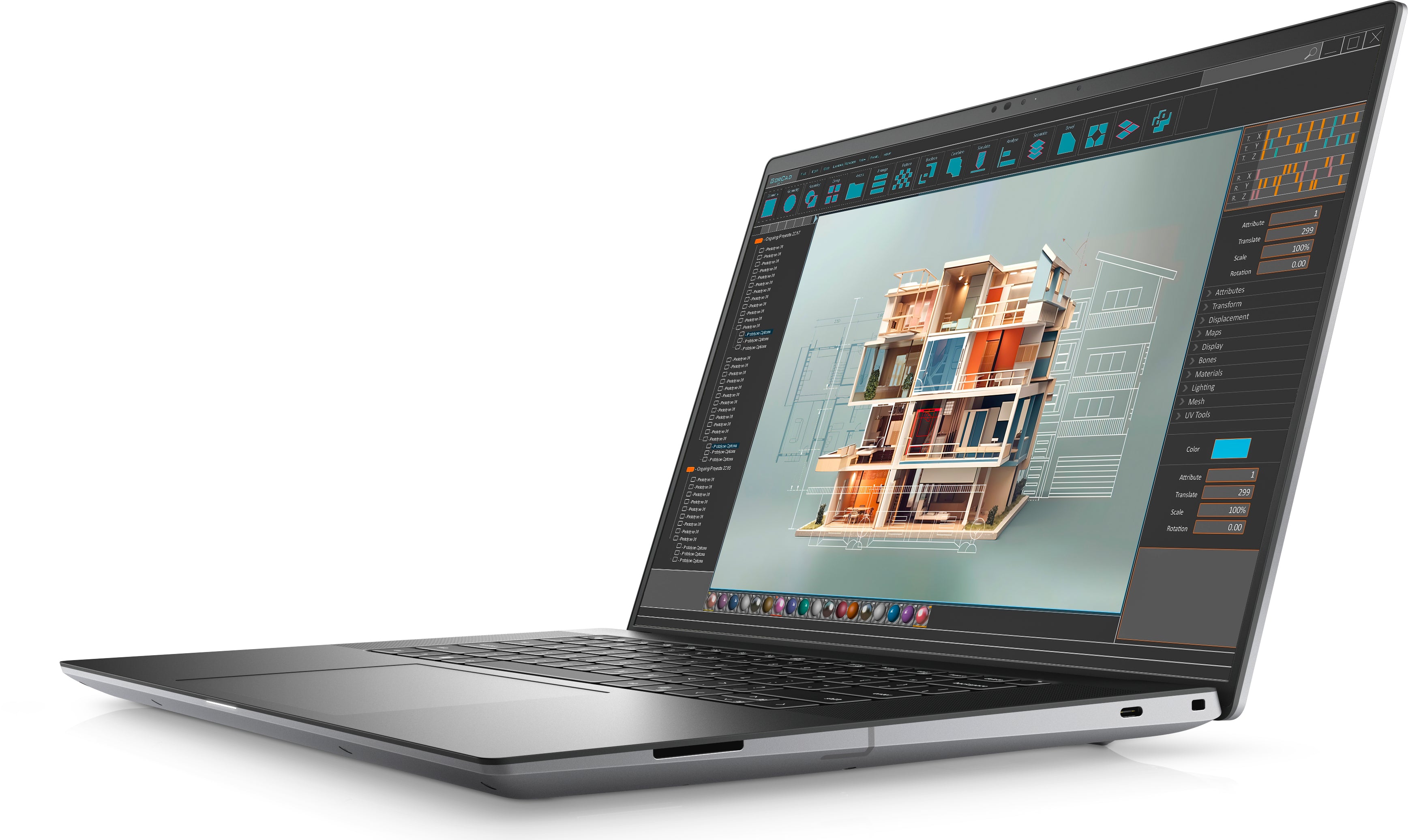 Dell Precision 5690 16" FHD+ Mobile Workstation, Intel Ultra 7 155H, NVIDIA RTX 1000, 32GB RAM, 512GB SSD, Win11P - 58JKH (Refurbished)
