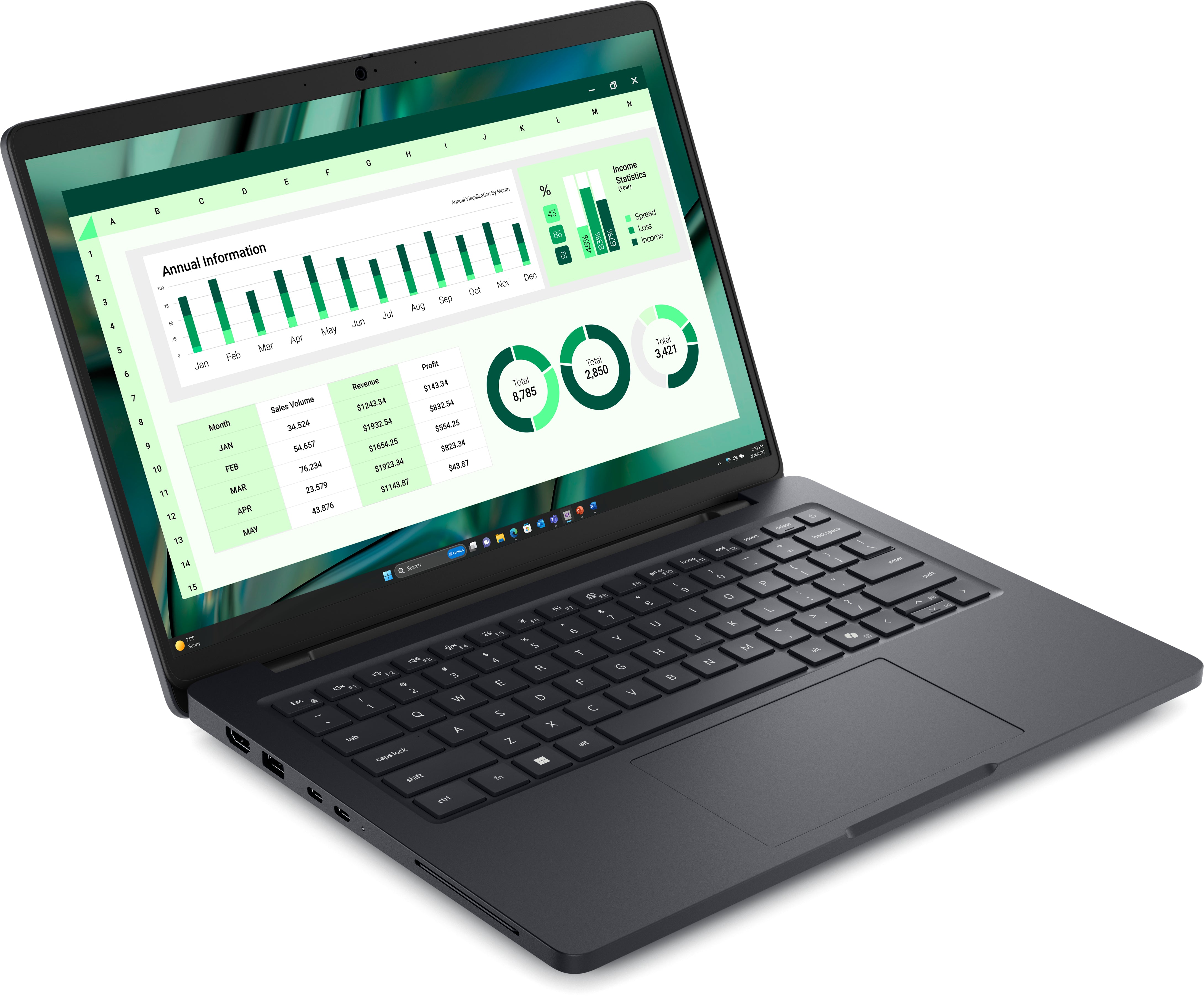 Dell Pro Max 14 MC14250 14" FHD+ Laptop, Intel Ultra 5 235H, 32GB RAM, 512GB SSD, Win11P - MC14250-R (Certified Refurbished)