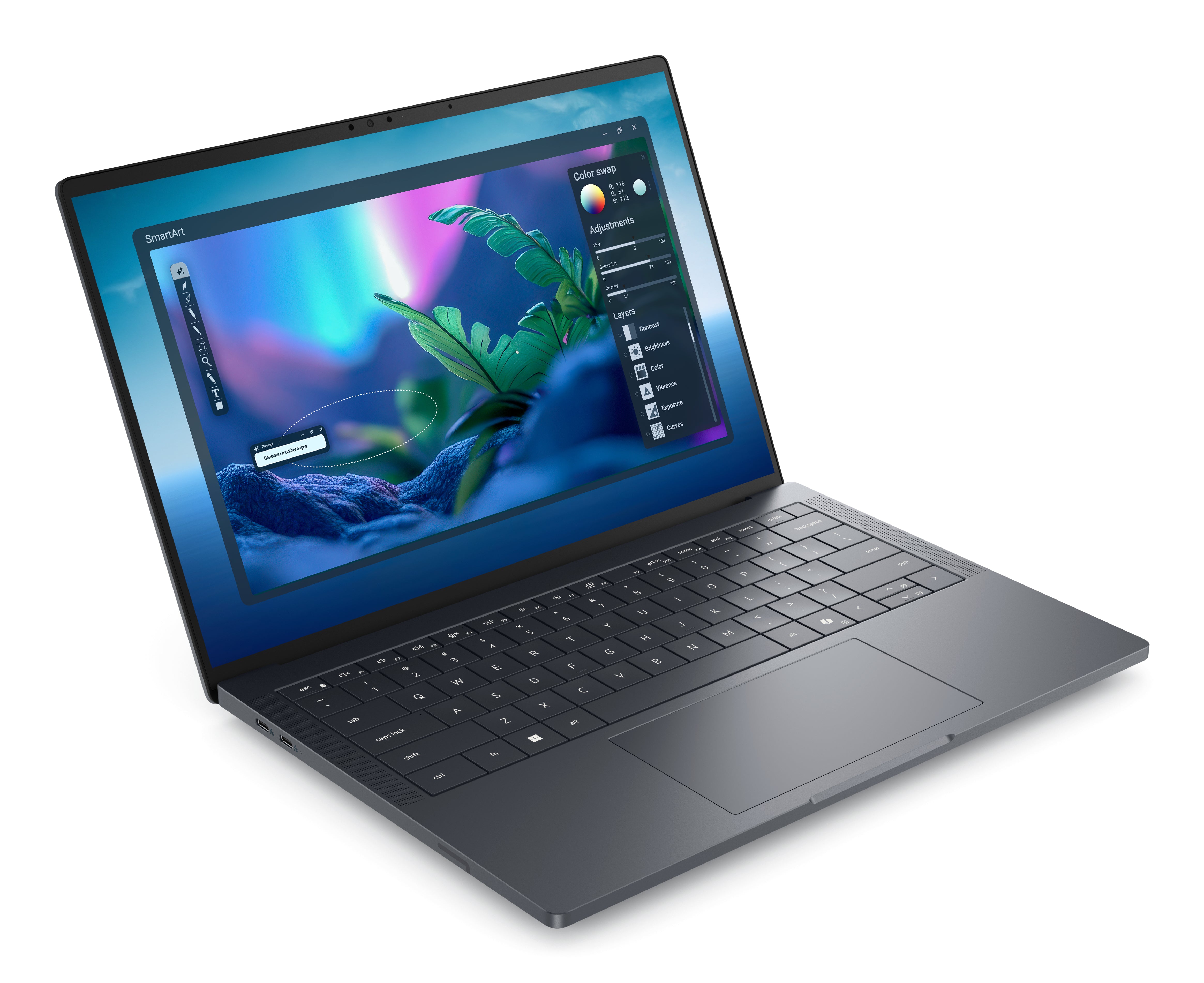 Dell Pro Max 14 Premium MA14250 14" QHD+ Laptop, Intel Ultra 7 265H, 32GB RAM, 1TB SSD, Win11P - MA14250-R (Certified Refurbished)