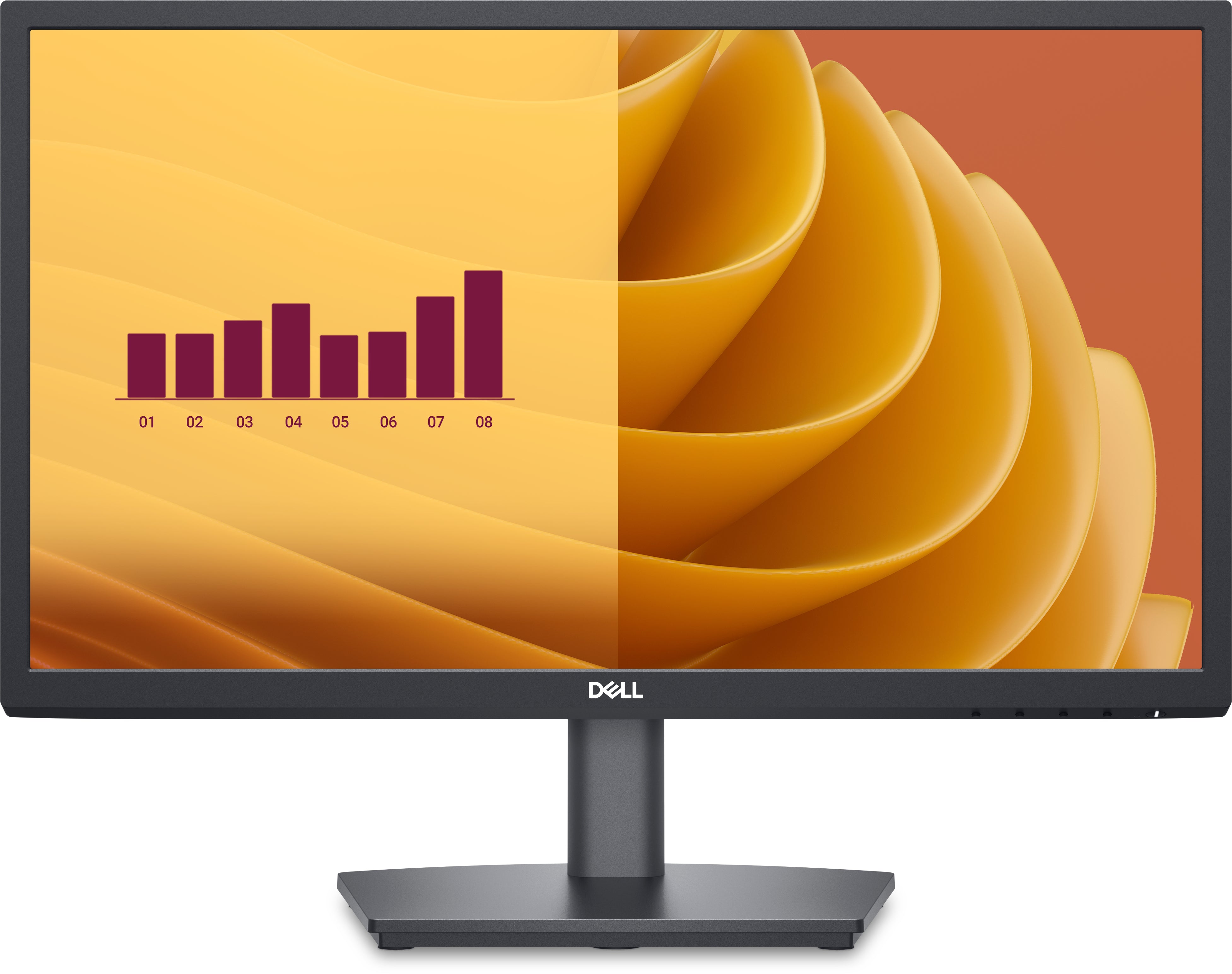 Dell E2225HS 21.4" FHD LED Monitor, 16:9, 5MS, 3000:1-Contrast - DELL-E2225HS (Refurbished)