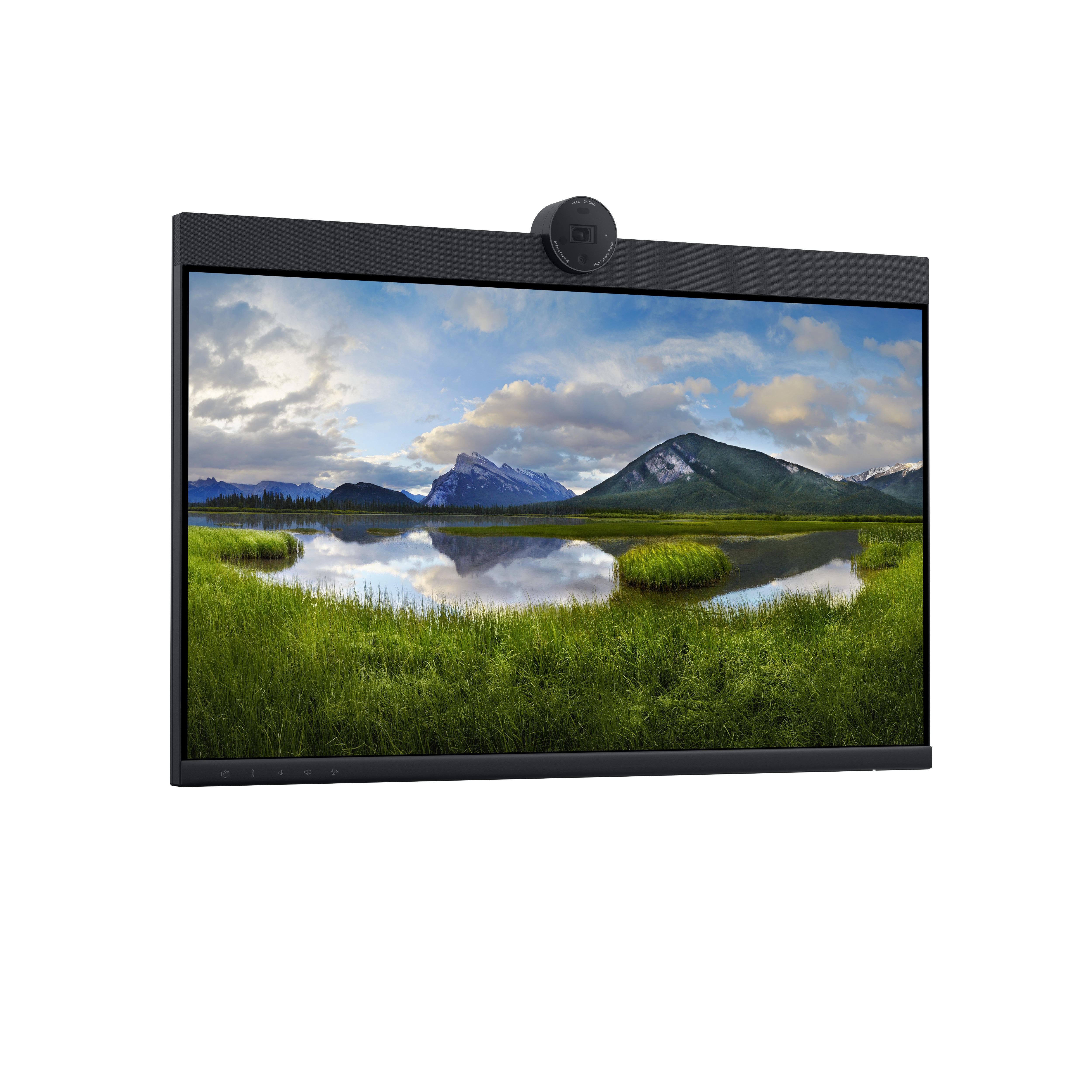 Dell 23.8" FHD Video Conferencing Monitor, 16:9, 5MS, 1000:1-Contrast - DELL-P2424HEB