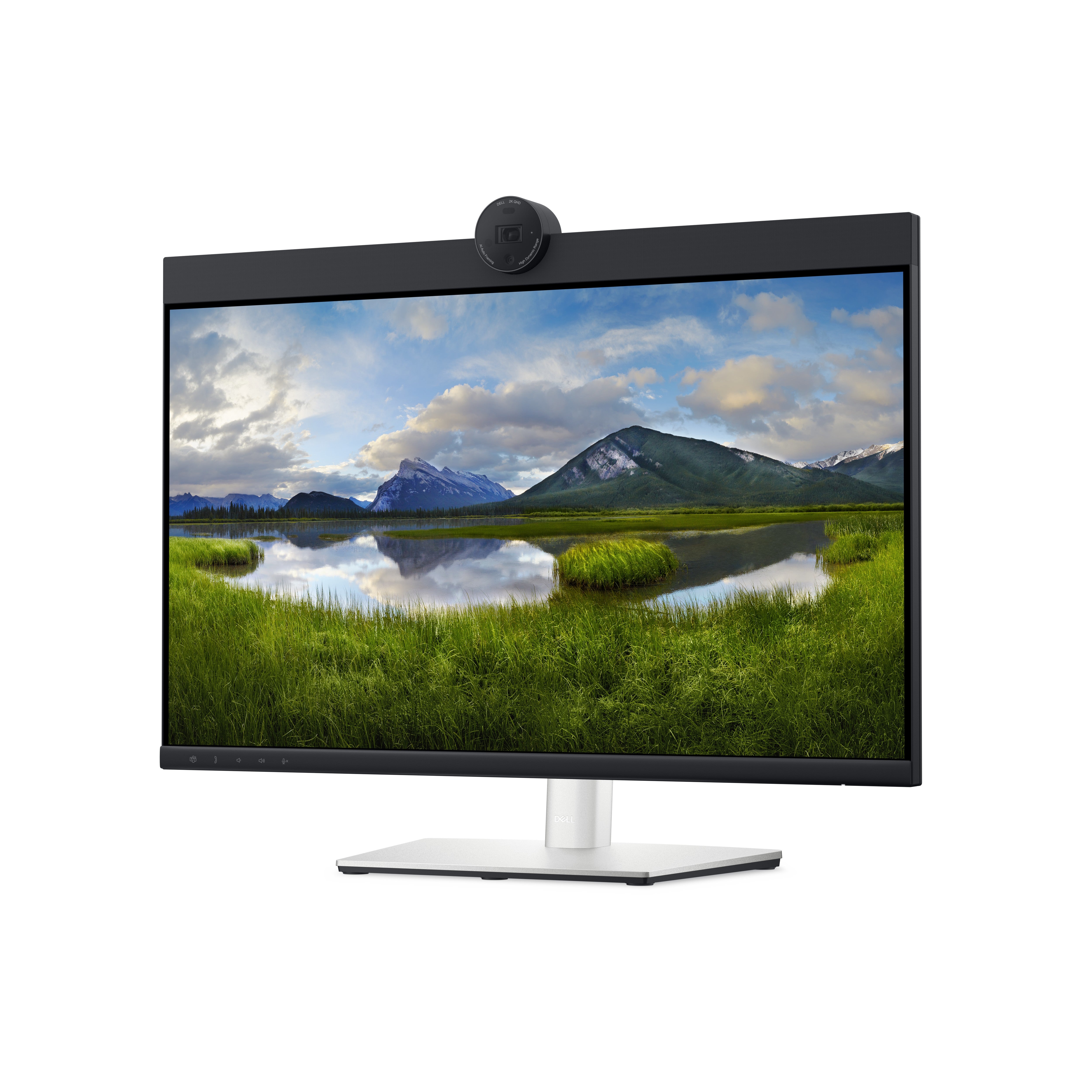 Dell 23.8" FHD Video Conferencing Monitor, 16:9, 5MS, 1000:1-Contrast - DELL-P2424HEB (Refurbished)