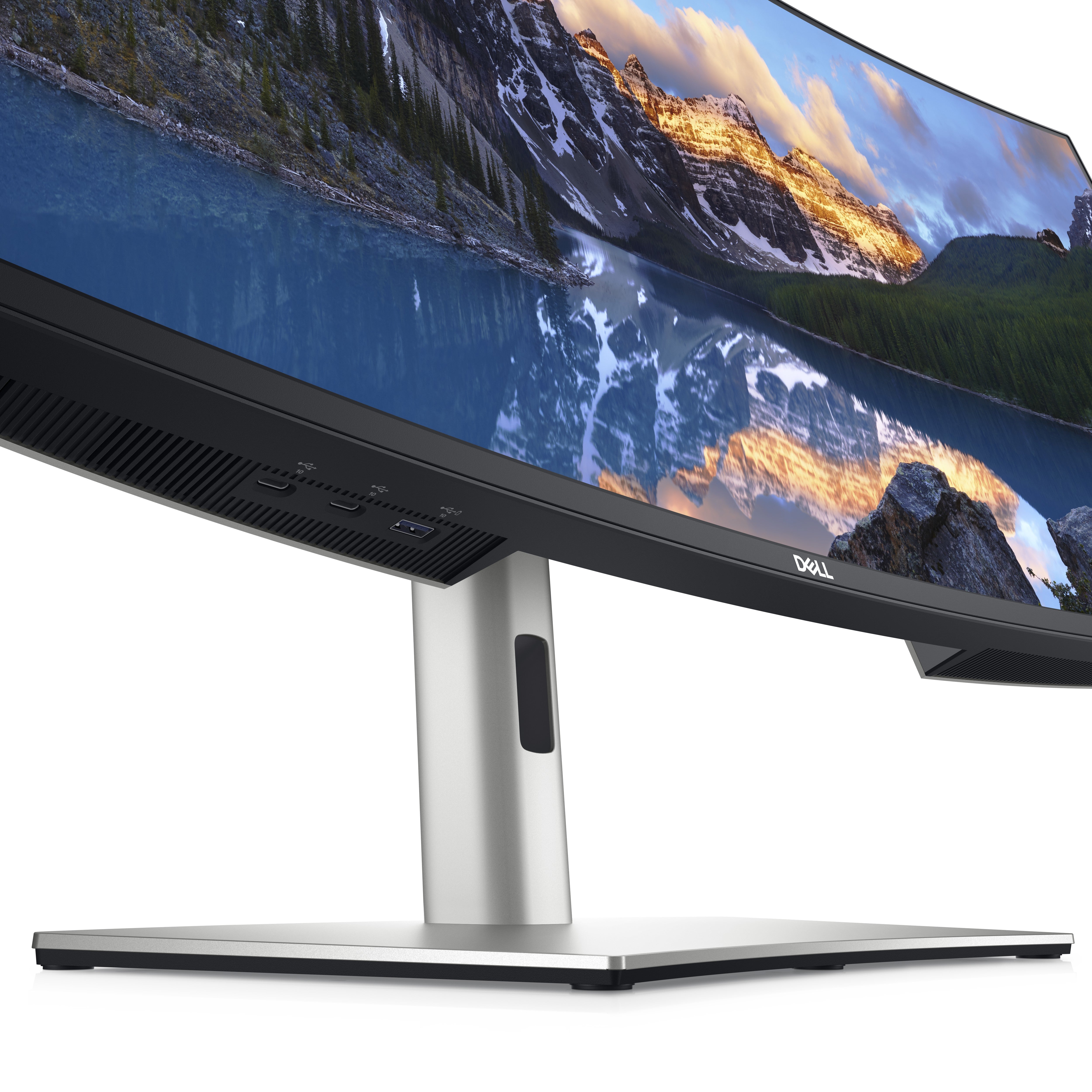 Dell UltraSharp 37.52" WQHD+ Curved USB-C Hub Monitor, 21:9, 5MS, 2000:1-Contrast - DELL-U3824DW (Refurbished)