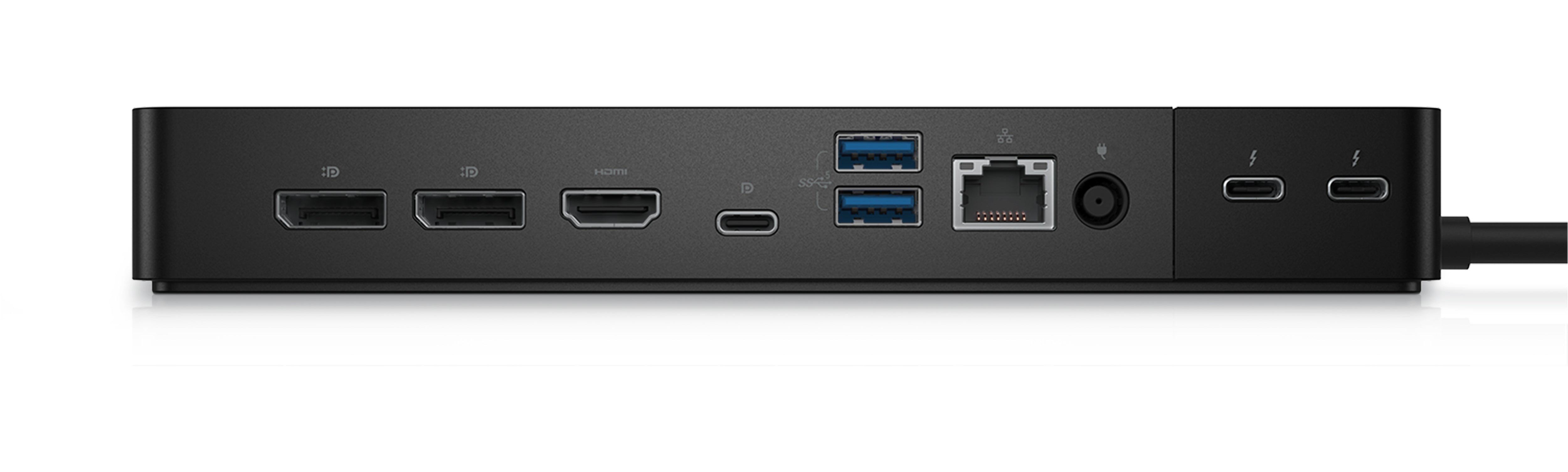 Dell Thunderbolt WD22TB4 Docking Station, HDMI, 2xDP, USB-A, USB-C, RJ-45, 2xThunderbolt 4  - DELL-WD22TB4 (Refurbished)