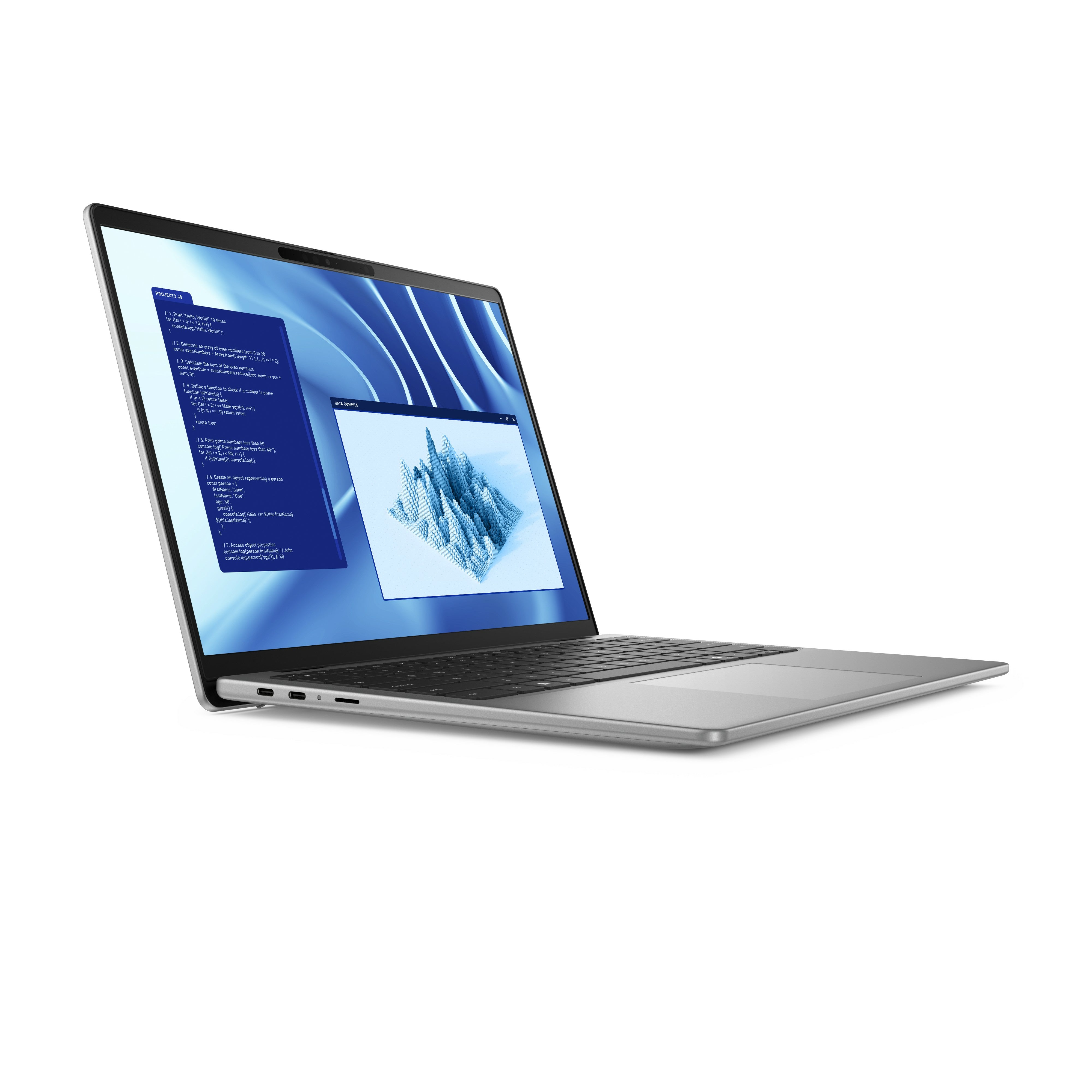 Dell Latitude 7455 14" QHD+ Notebook, Qualcomm Snapdragon X Elite X1E-80-100, 32GB RAM, 512GB SSD, Win11P - VYP9M (Refurbished)