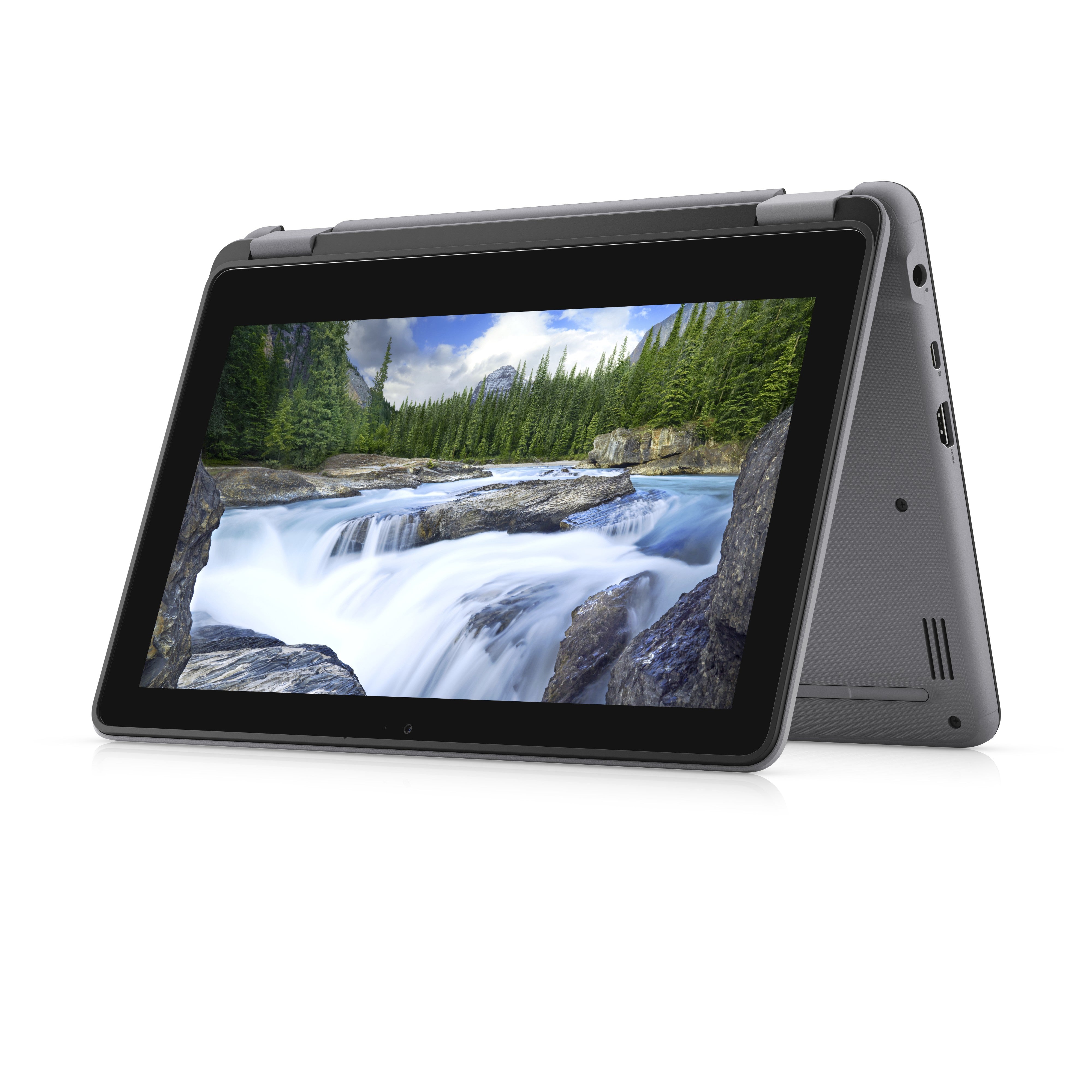 Dell Latitude 3140 11.6" HD Convertible Notebook, Intel N200, 3.70GHz, 4GB RAM, 128GB SSD, Win11P - YNX3P