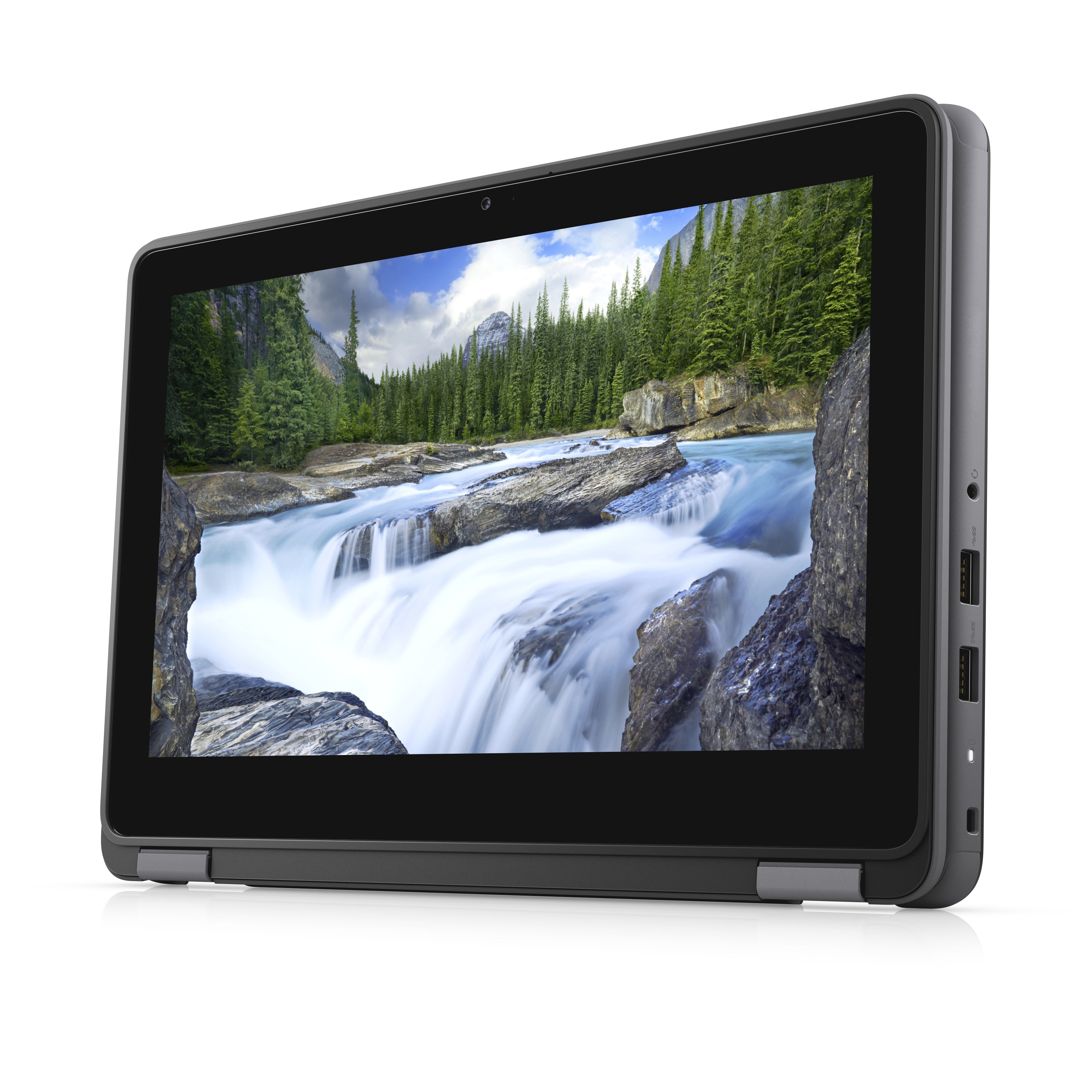 Dell Latitude 3140 11.6" HD Convertible Notebook, Intel N200, 3.70GHz, 4GB RAM, 128GB SSD, Win11P - YNX3P