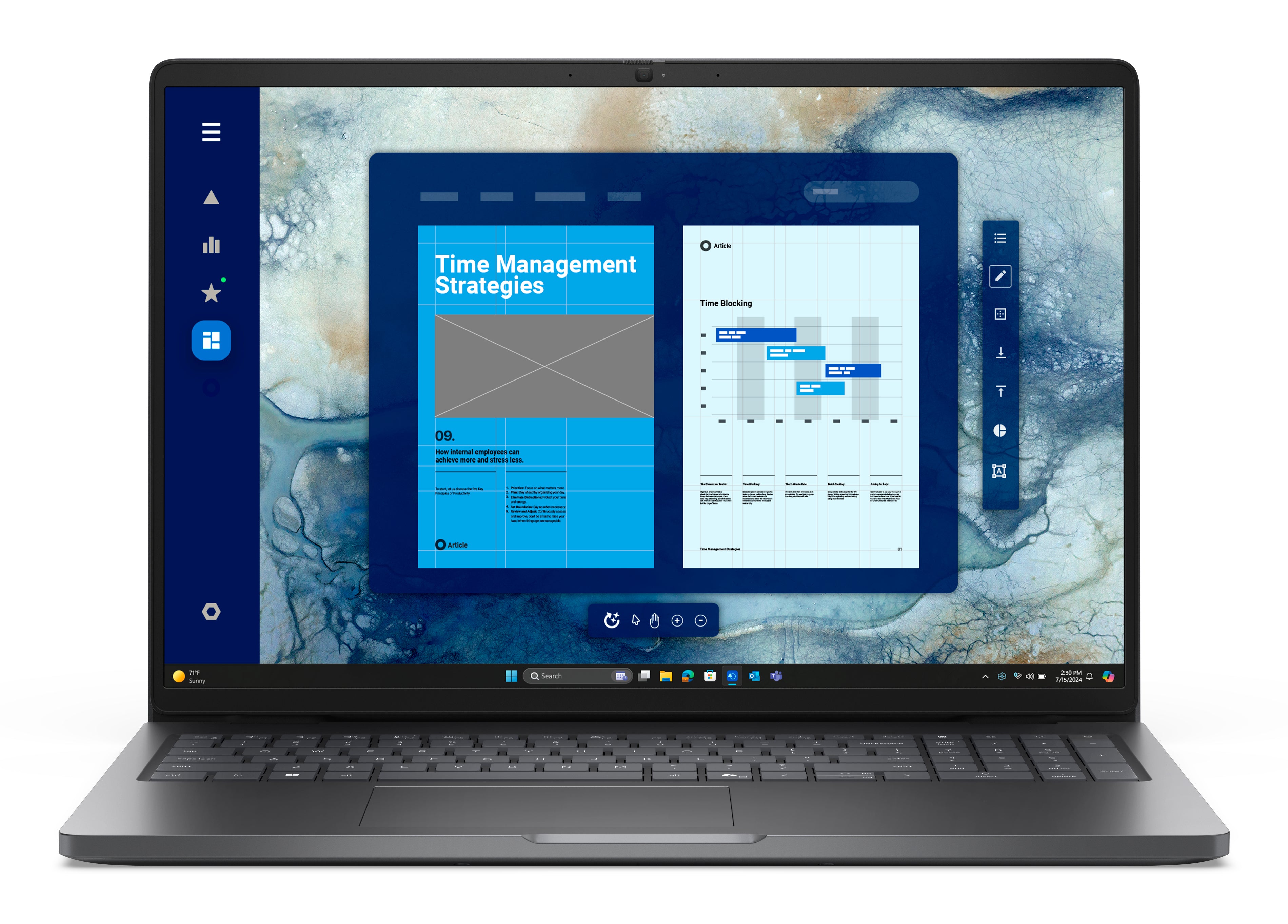 Dell Pro 16 PC16250 16" FHD+ Notebook, Intel 7 150U, 16GB RAM, 512GB SSD, Win11Pro MW6J9