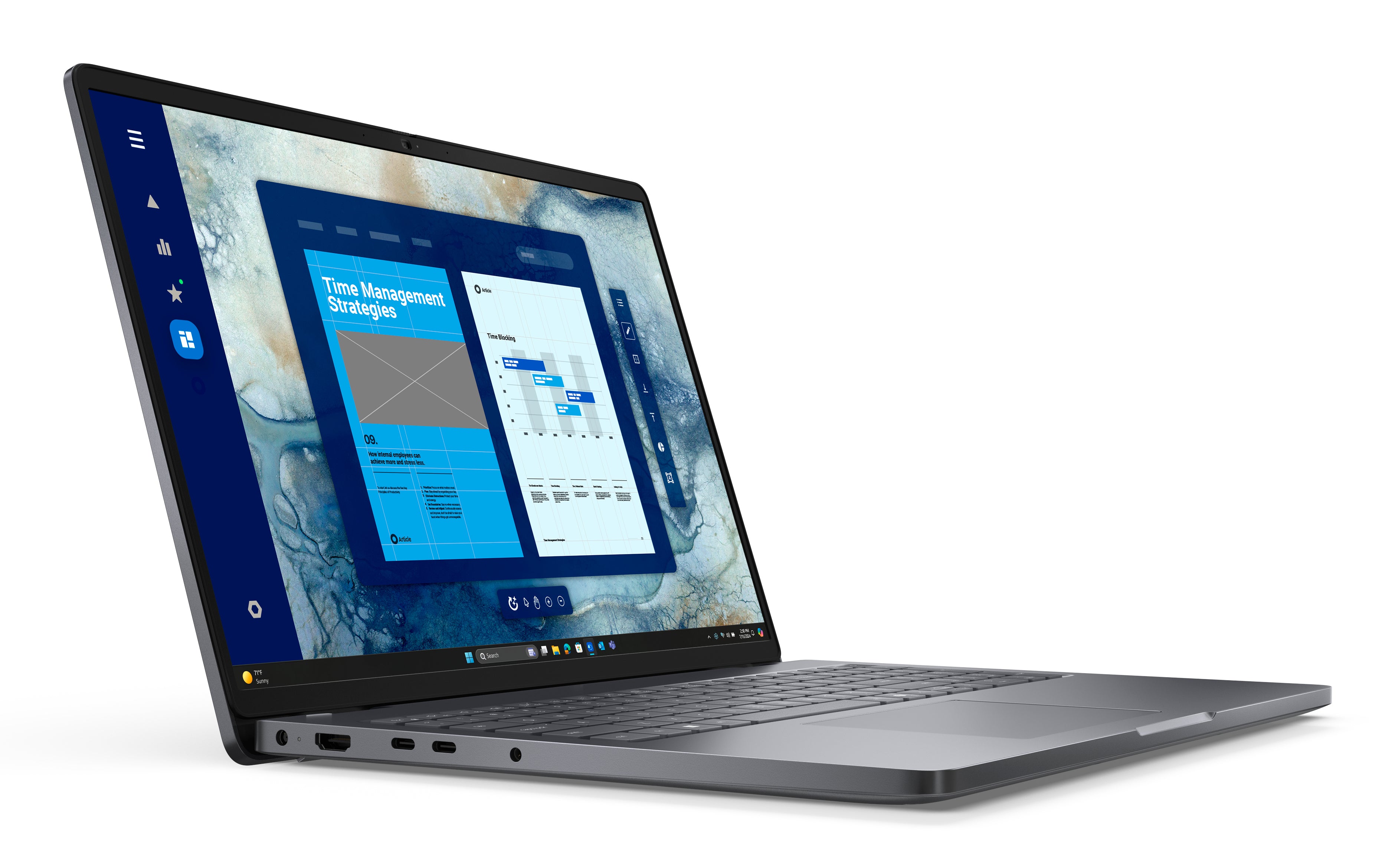 Dell Pro 16 PC16250 16" FHD+ Notebook, Intel 7 150U, 16GB RAM, 512GB SSD, Win11Pro MW6J9