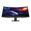 Dell S3422DWG 34" WQHD Curved Gaming Monitor, 21:9, 2ms, 3000:1-Contrast - S3422DWG