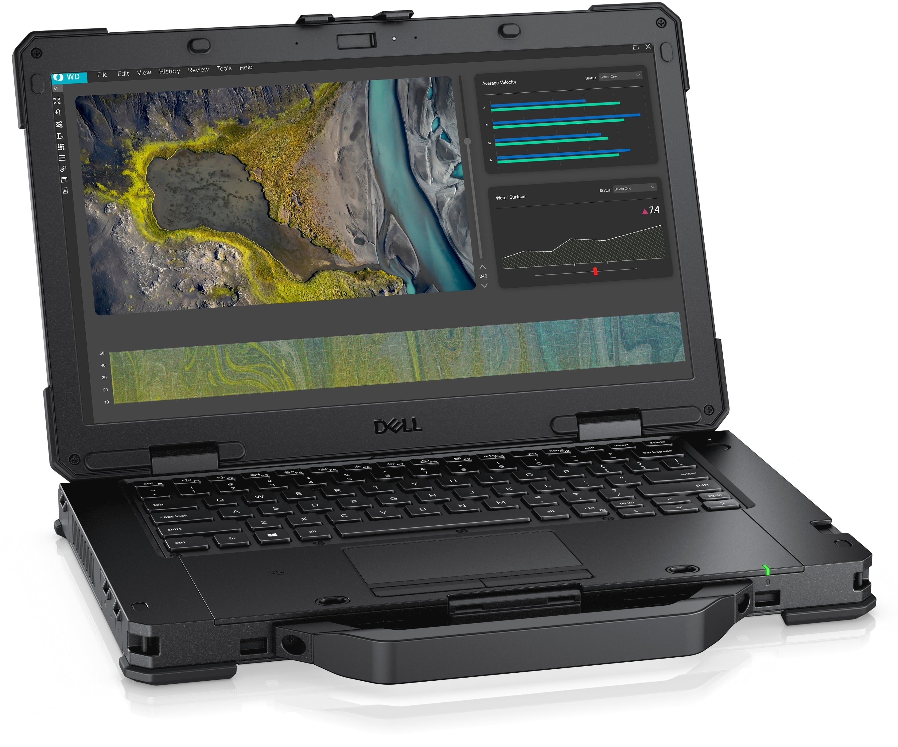 Dell Latitude 5430 14" FHD Rugged Notebook, Intel i5-1145G7, 2.60GHz, 16GB RAM, 512GB SSD, Win11P - FD5K6