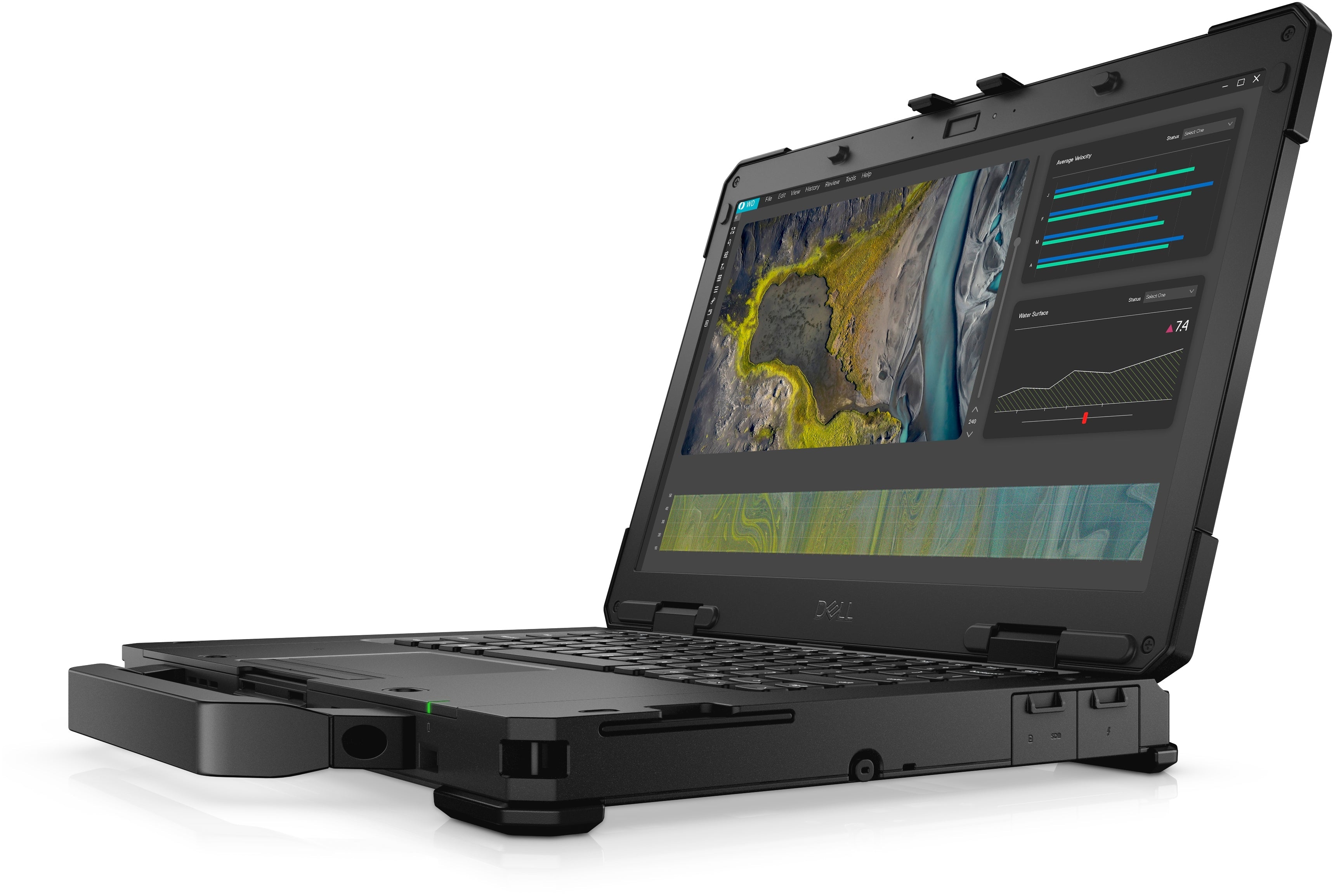 Dell Latitude 5430 14" FHD Rugged Notebook, Intel i5-1145G7, 2.60GHz, 16GB RAM, 256GB SSD, Win11P - C9DND