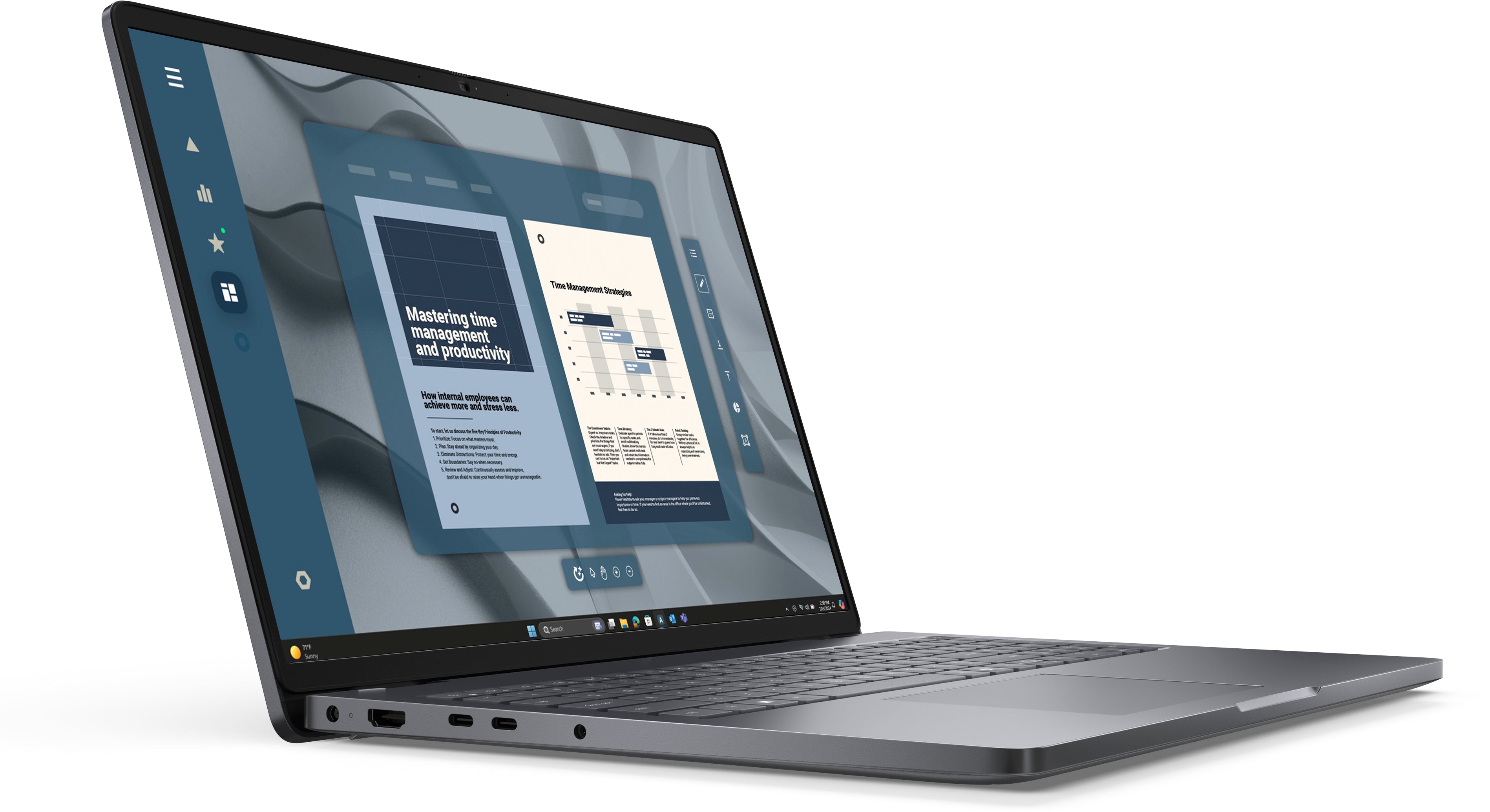 Dell Pro 16 PC16255 16" FHD+ Notebook, AMD Ryzen 5 PRO 230, 16GB RAM, 256GB SSD, Win11P - Y0WH9 (Refurbished)
