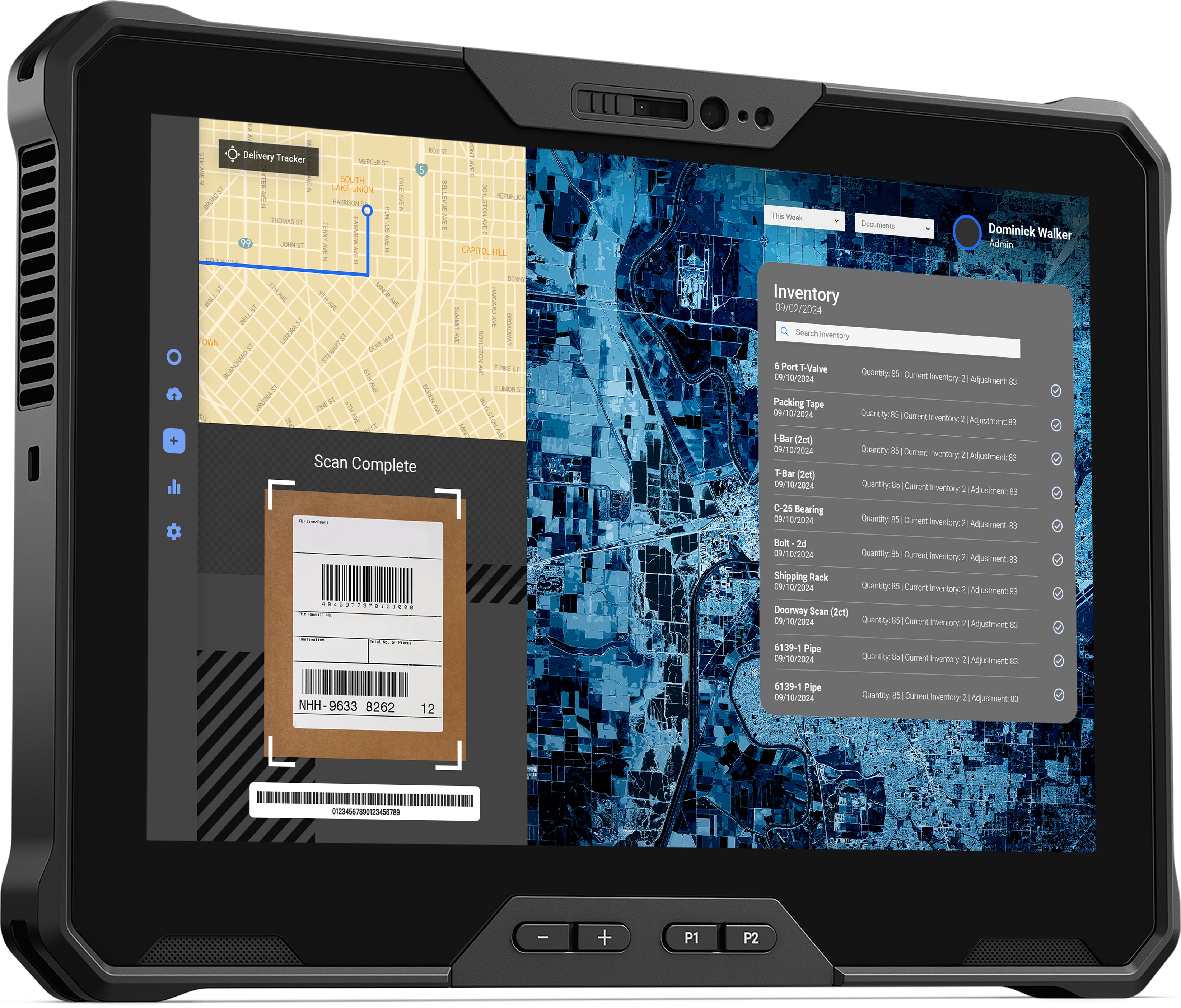 Dell Latitude 7030 10.1" FHD+ Rugged Extreme Tablet, Intel i5-1240U, 1.10GHz, 8GB RAM, 256GB SSD, Win11P - YW9TN