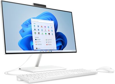 HP 24-cb0018 23.8" FHD All-in-One PC, AMD Athlon Gold 3150U, 2.40GHz, 8GB RAM, 512GB SSD, Win11H - 318K9AA#ABA (Certified Refurbished)
