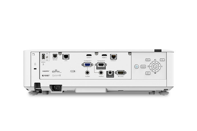 Epson PowerLite L520U FHD WUXGA Laser Projector, 5200 Lumens, 2,500,000:1-Contrast - V11HA30020-N (Certified Refurbished)