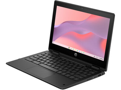HP Fortis Flip G1m 11.6" HD Chromebook, MediaTek Kompanio 520, 8GB RAM, 64GB eMMC, ChromeOS - B61BKUT#ABA (Certified Refurbished))