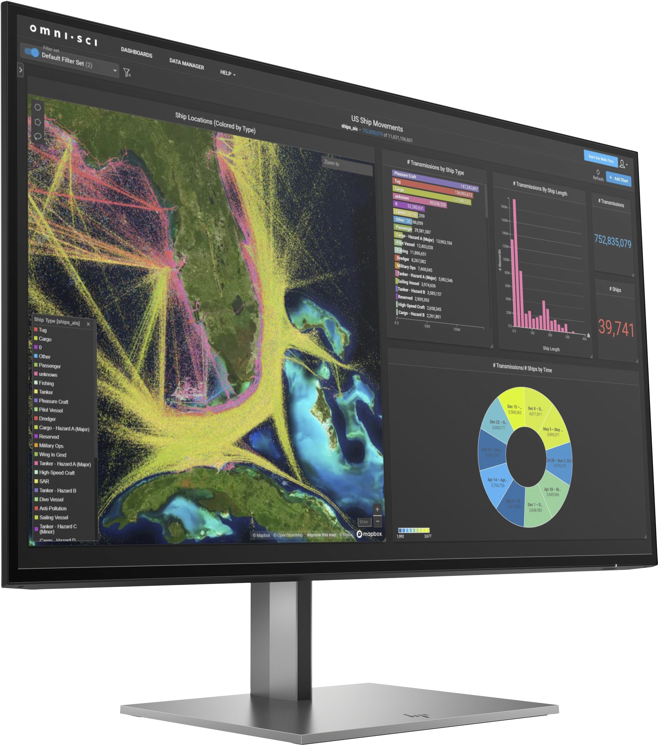 HP Z27k G3 27" 4K UHD USB-C Monitor, 16:9, 5MS, 10M:1-Contrast - 1B9T0AA#ABA (Refurbished)