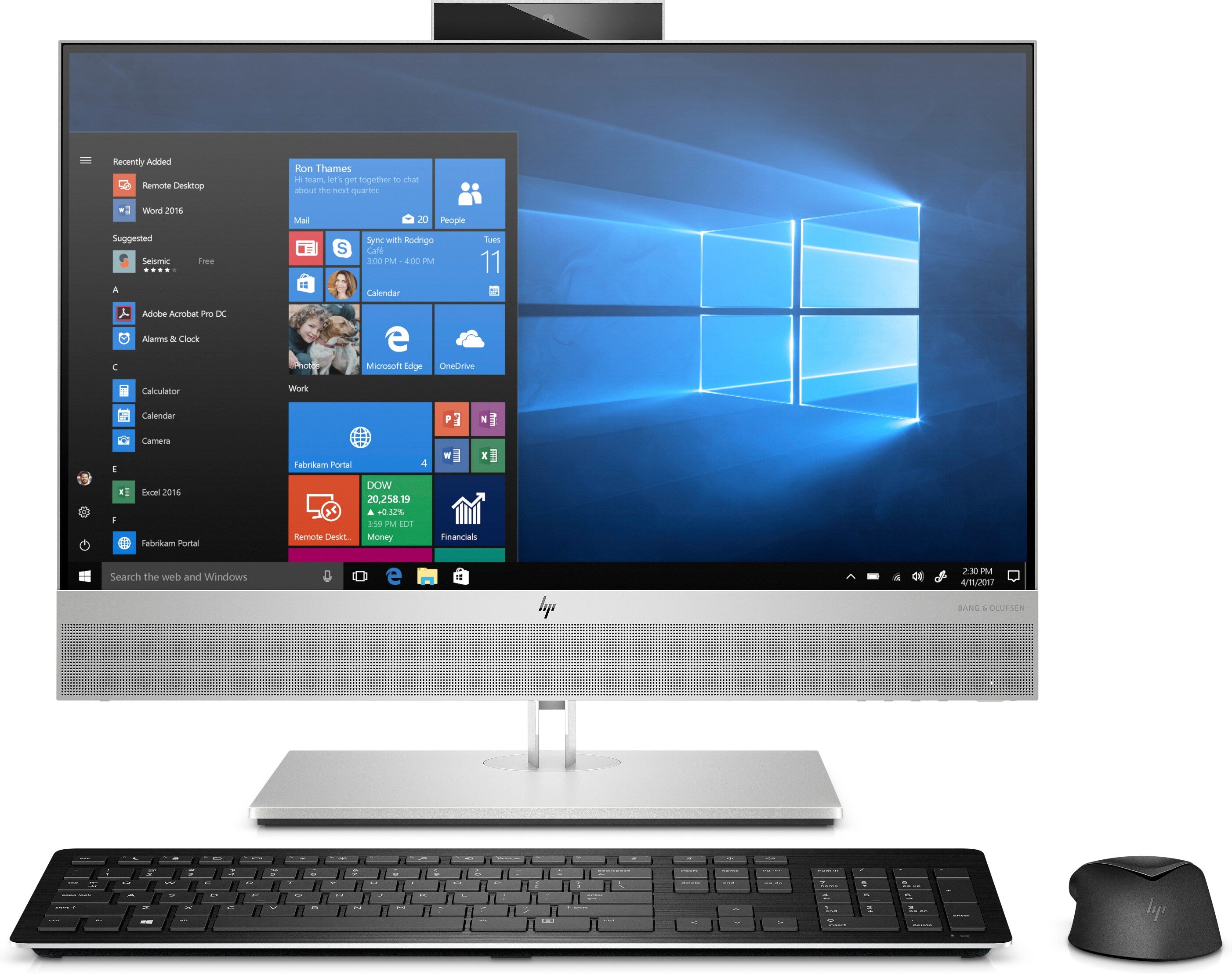 HP EliteOne 800 G6 23.8" FHD All-in-One PC, Intel i5-10500, 3.10GHz, 8GB RAM, 256GB SSD, Win11DG - 683H4UT#ABA