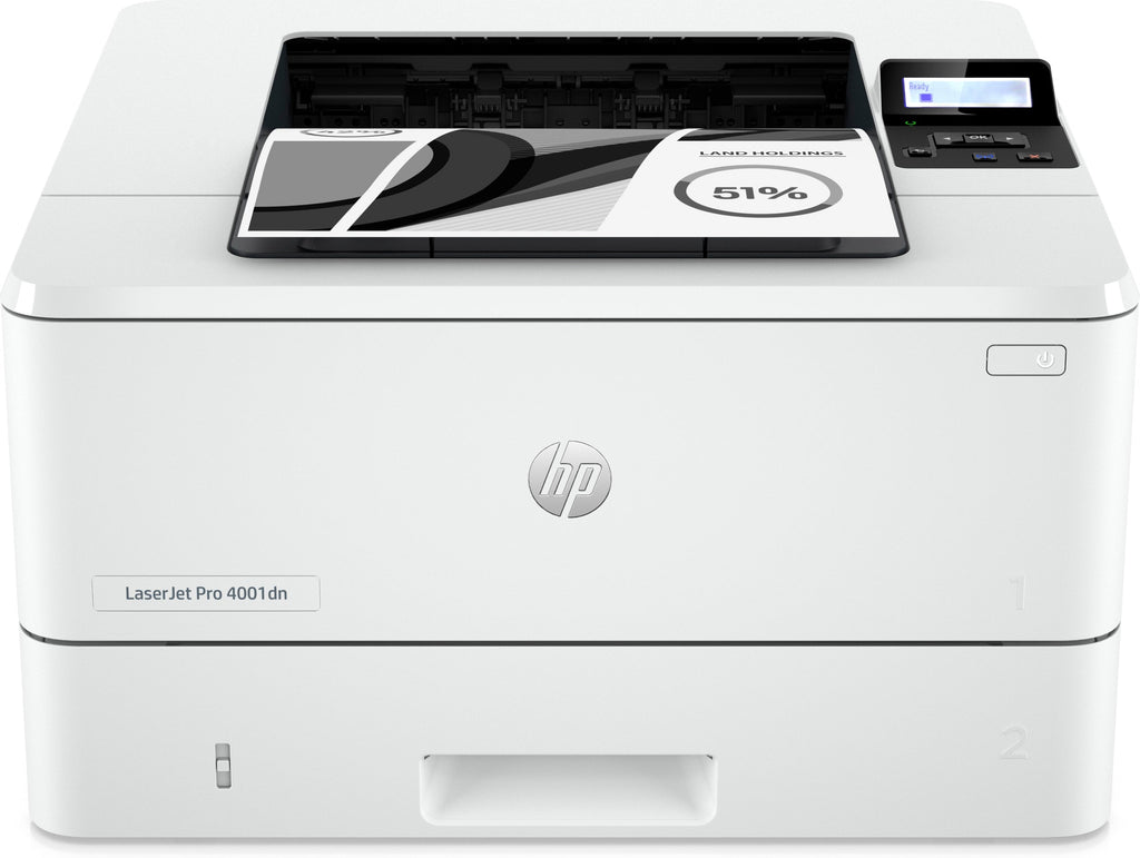 HP LaserJet Pro 4001dn Monochrome Printer, 42 ppm, 256MB, Ethernet - 2Z600F#BGJ