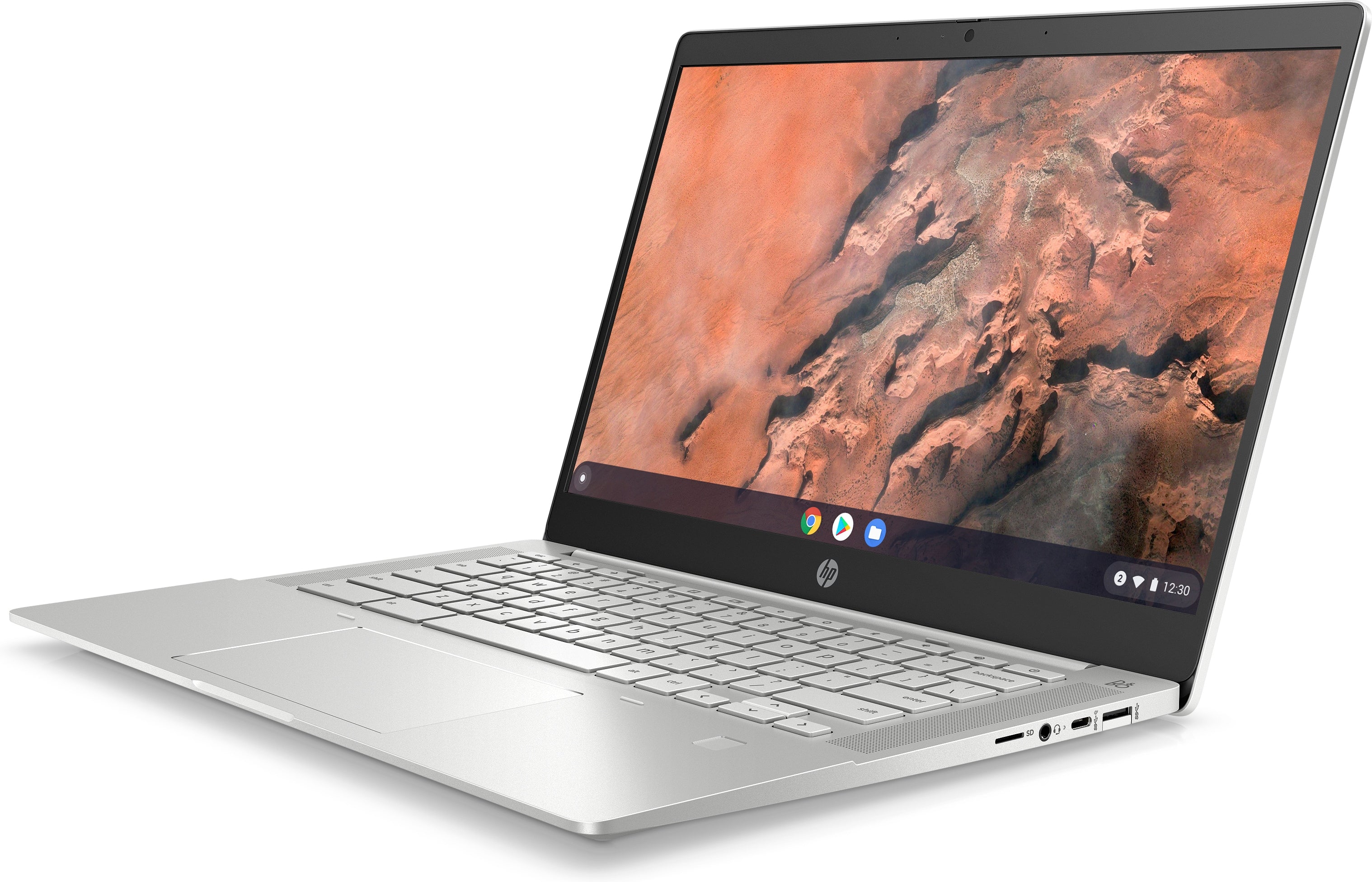 HP Pro c645 14" HD Chromebook Enterprise, AMD Athlon Silver 3050C, 2.30GHz, 8GB RAM, 64GB eMMC, ChromeOS -2Z5T8UT#ABA (Certified Refurbished)