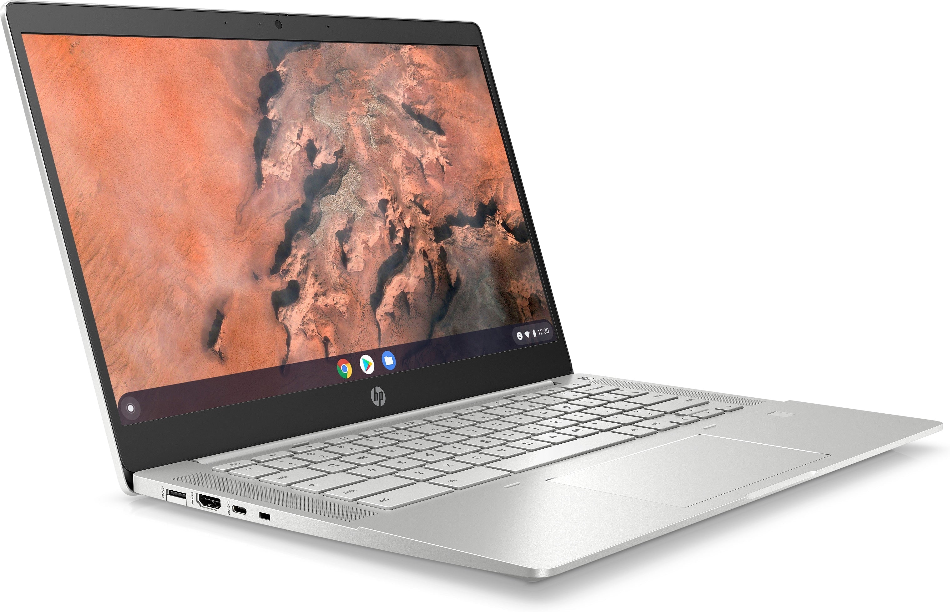 HP Pro c645 14" HD Chromebook Enterprise, AMD Athlon Silver 3050C, 2.30GHz, 8GB RAM, 64GB eMMC, ChromeOS -2Z5T8UT#ABA (Certified Refurbished)