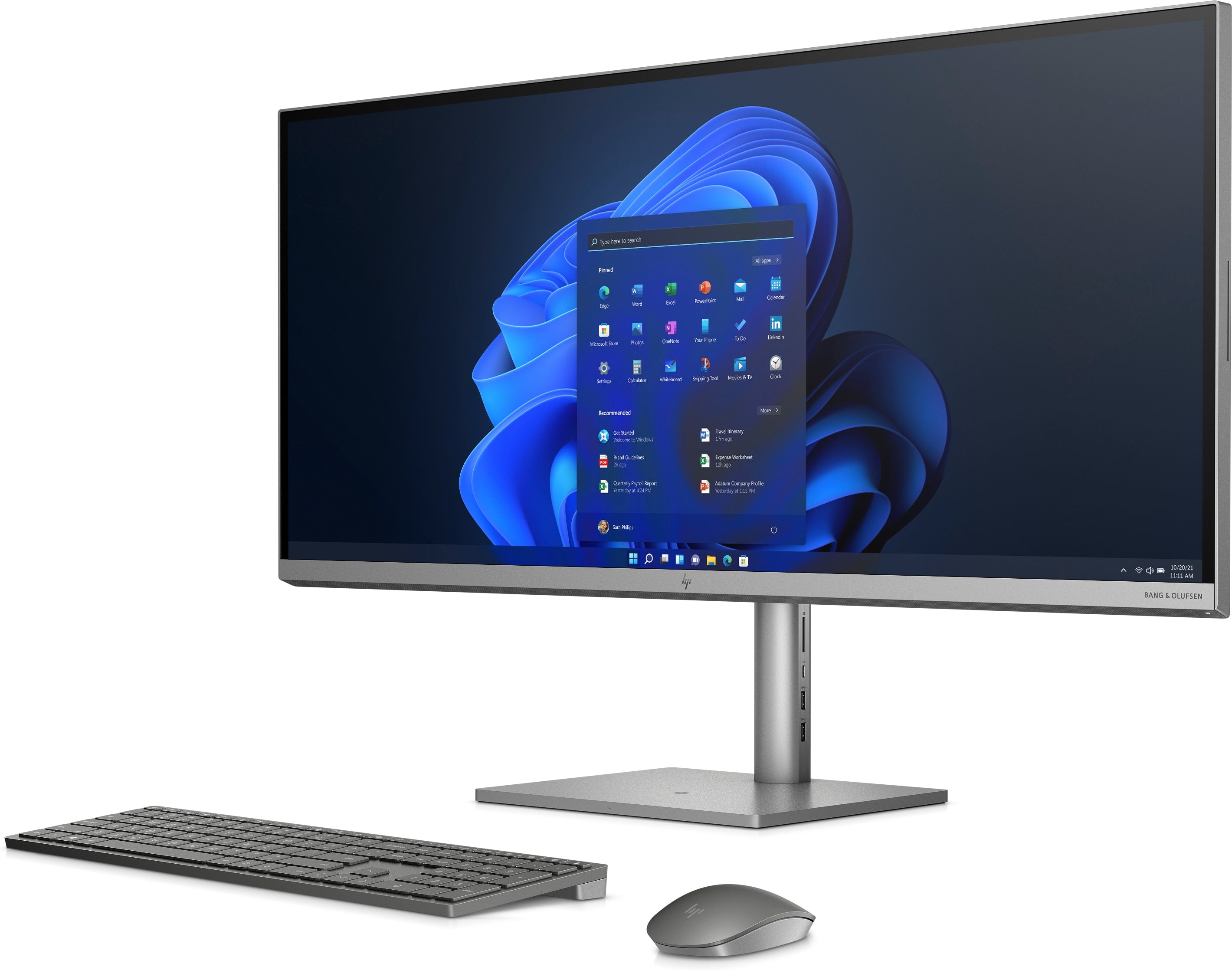 HP Envy 34-c0154 34" WUHD All-in-One PC, Intel i7-11700, 2.50GHz, 16GB RAM, 1TB SSD, Win11P - 319N5AA#ABA