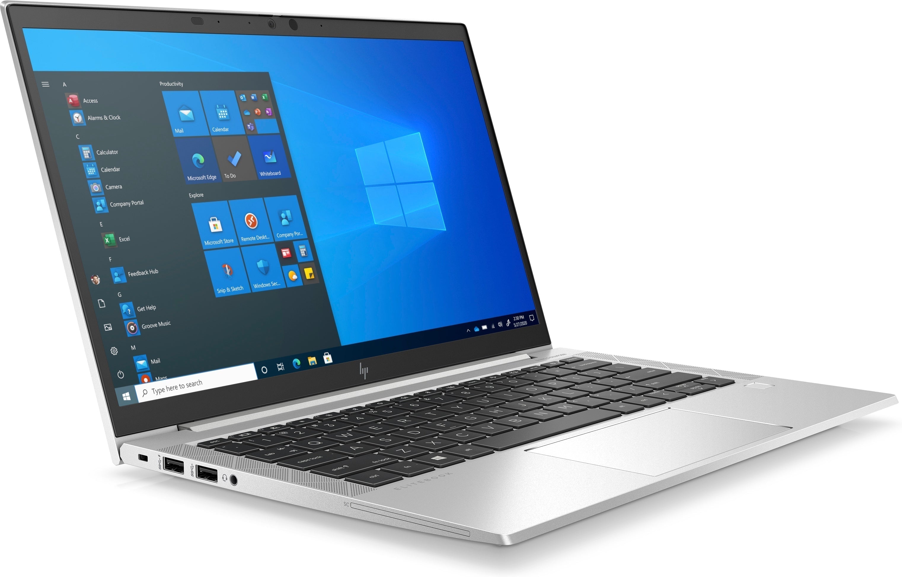 HP EliteBook 830 G8 13.3" FHD Notebook, Intel i5-1145G7, 2.60GHz, 16GB RAM, 256GB SSD, Win11P- 479M7US#ABA (Certified Refurbished)