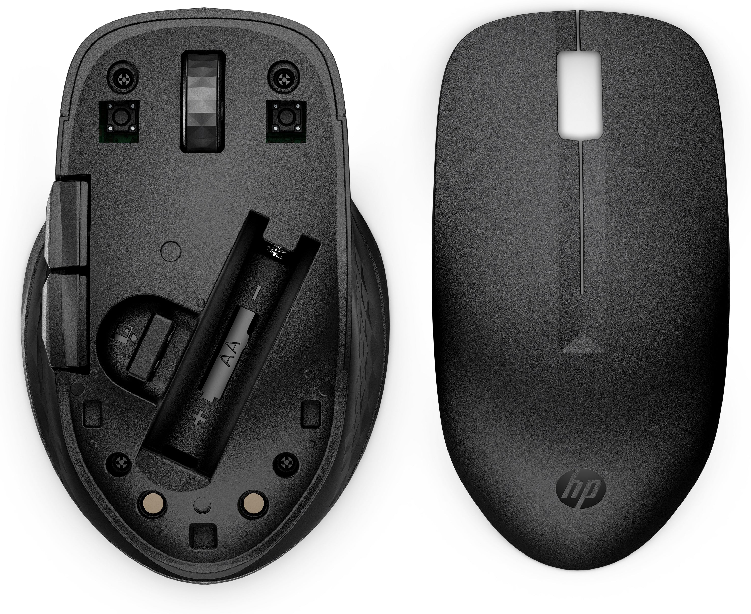 HP 435 Multi-Device Wireless Mouse, 4000 dpi, 5 Buttons, Bluetooth - 3B4Q5AA#ABA