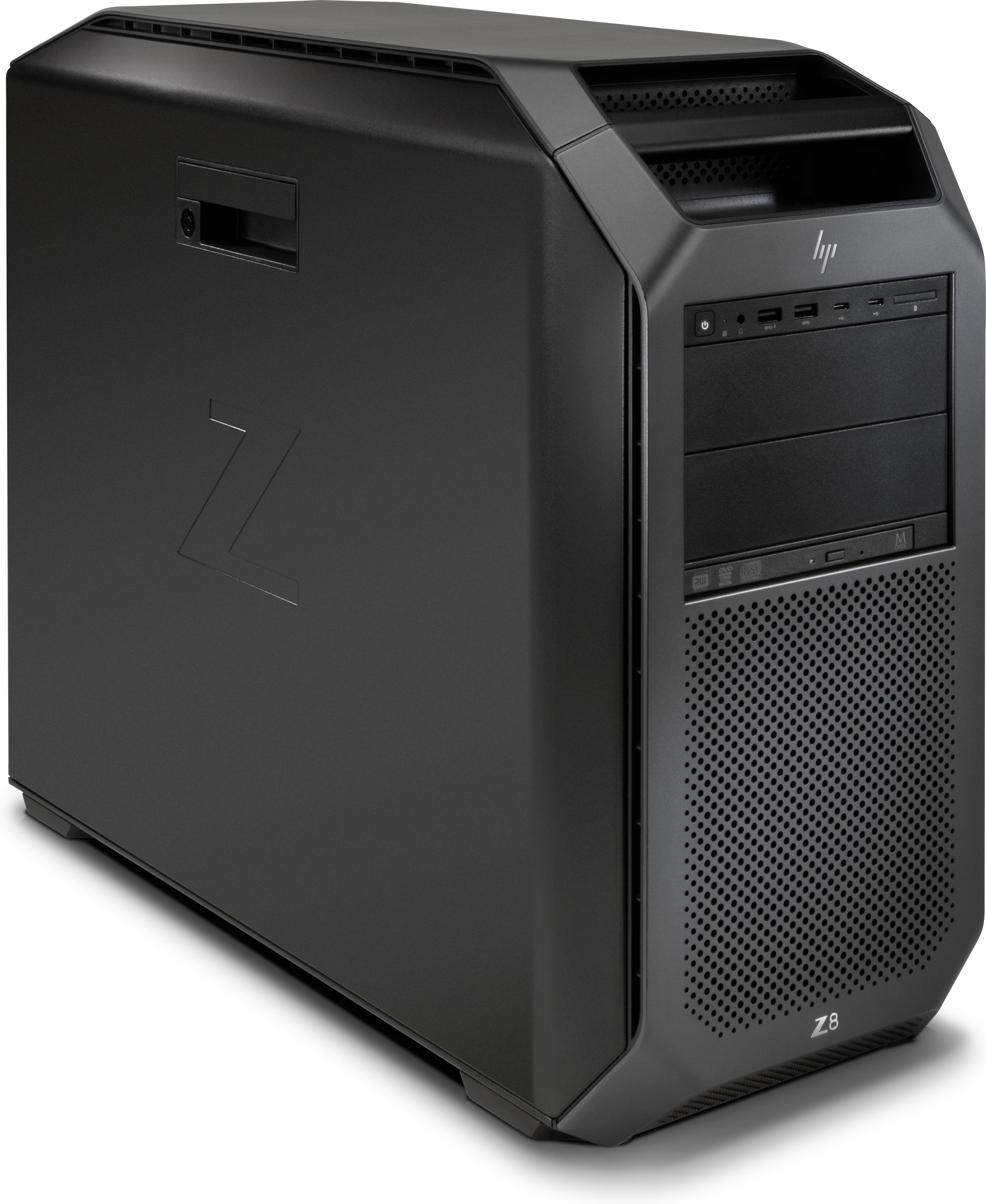 HP Z8 G4 Tower Workstation, Intel Xeon Silver 4214R, 2.40GHz, 32GB RAM, 512GB SSD, Win11P - 643X0UT#ABA