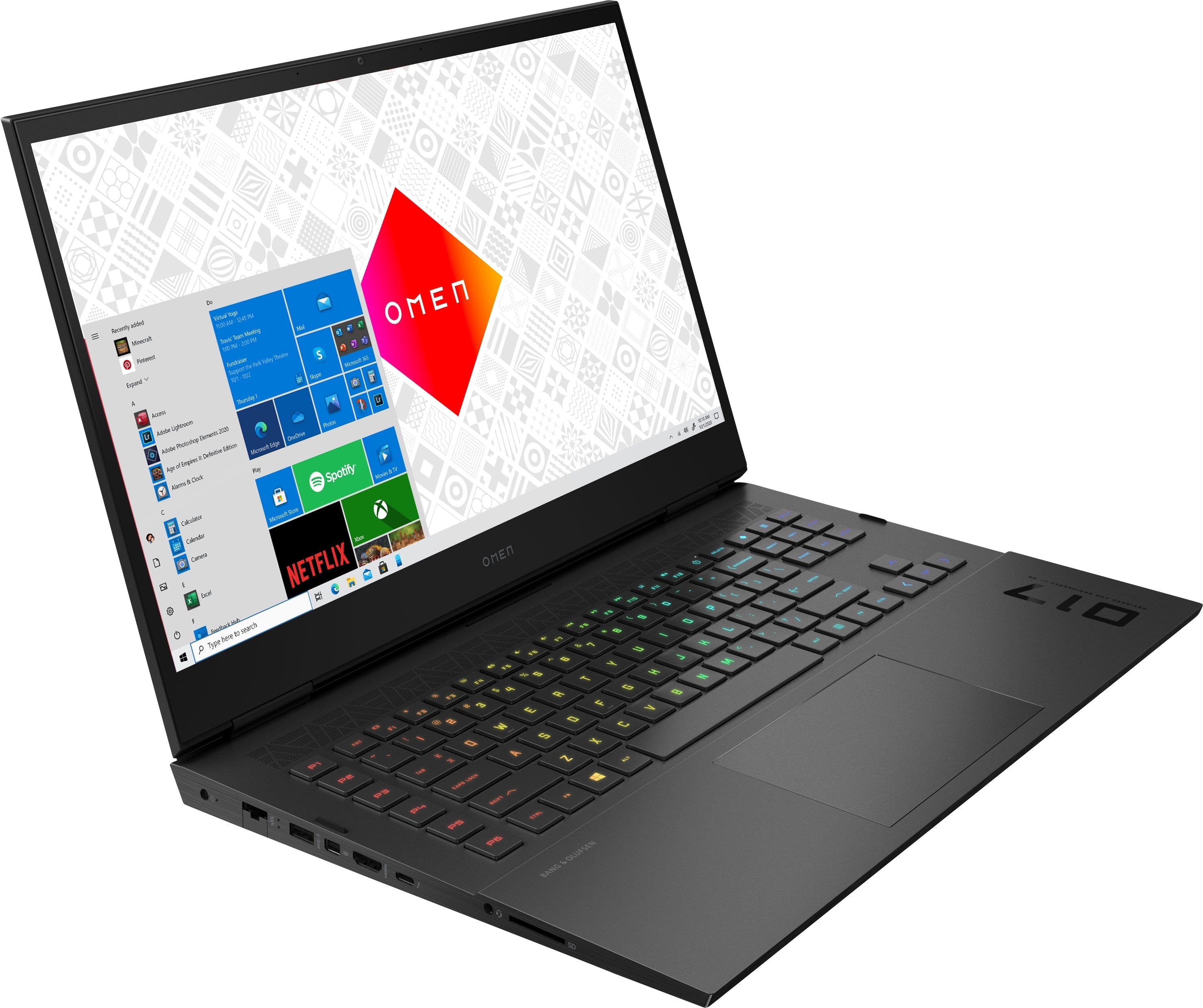 HP OMEN 17-ck1003nr 17.3" QHD Gaming Notebook, Intel i9-12900H, 3.80GHz, 32GB RAM, 1TB SSD, Win11H - 6U715UA#ABA (Certified Refurbished)