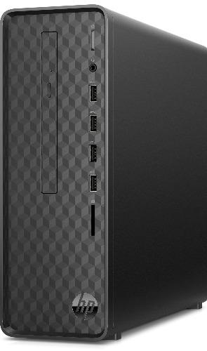 HP Slim S01-aF2011 Minitower Desktop, Intel Celeron J4025, 2.0GHz, 8GB RAM, 256GB SSD, Win11H - 318L6AA#ABA