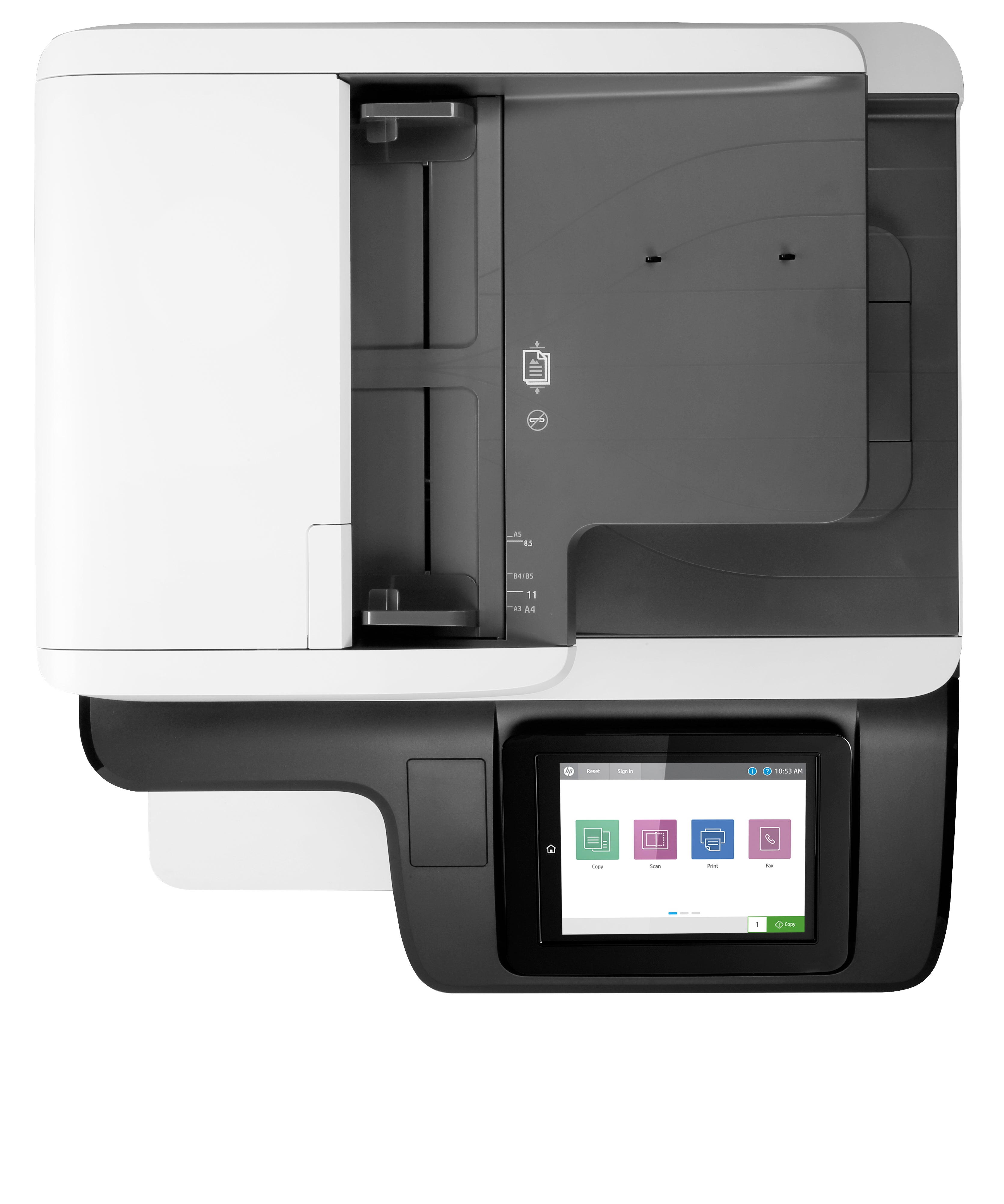 HP LaserJet Enterprise Flow M776z MFP Color Printer, 45/45 ppm, Ethernet, USB, Wi-Fi - 3WT91A#BGJ (Certified Refurbished)