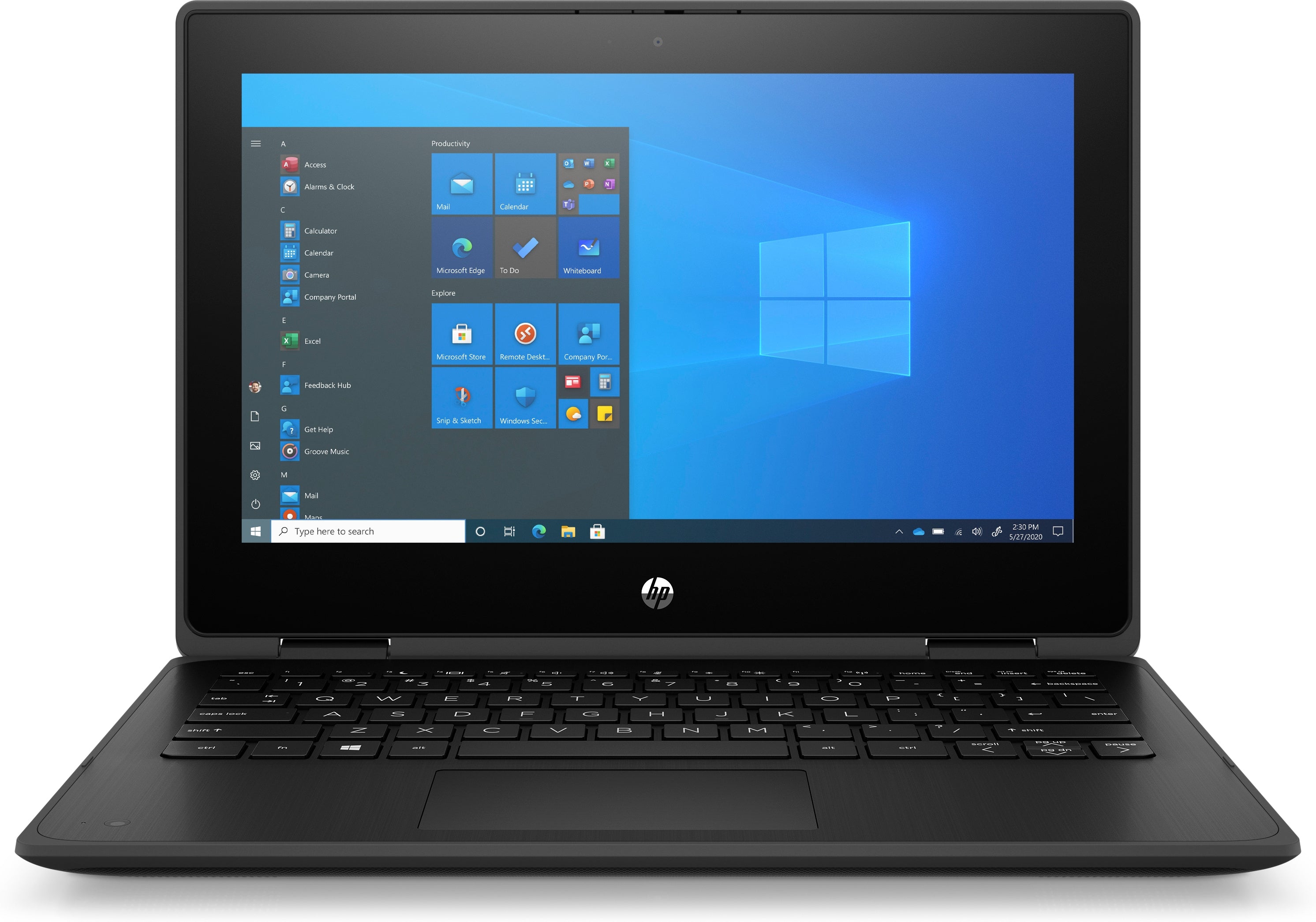 HP ProBook x360 11 G7 11.6" HD EE Convertible Notebook, Intel Celeron N5100, 1.10GHz, 4GB RAM, 64GB eMMC, Win10P - 3N8P9UT#ABA (Refurbished)