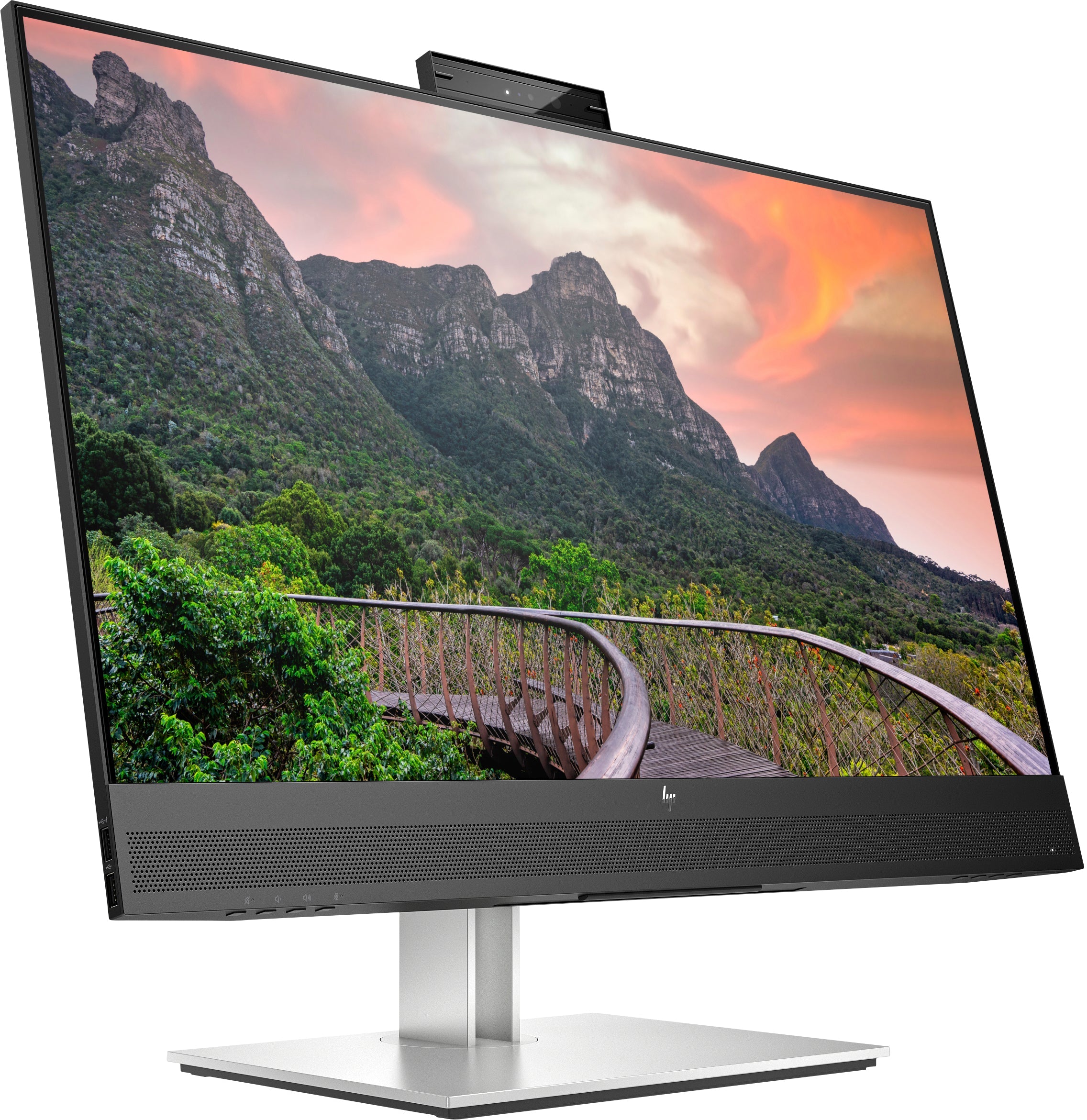 HP E27m G4 27" QHD USB-C Conferencing Monitor, 16:9, 5MS, 10M:1-Contrast - 40Z29AA#ABA (Certified Refurbished)