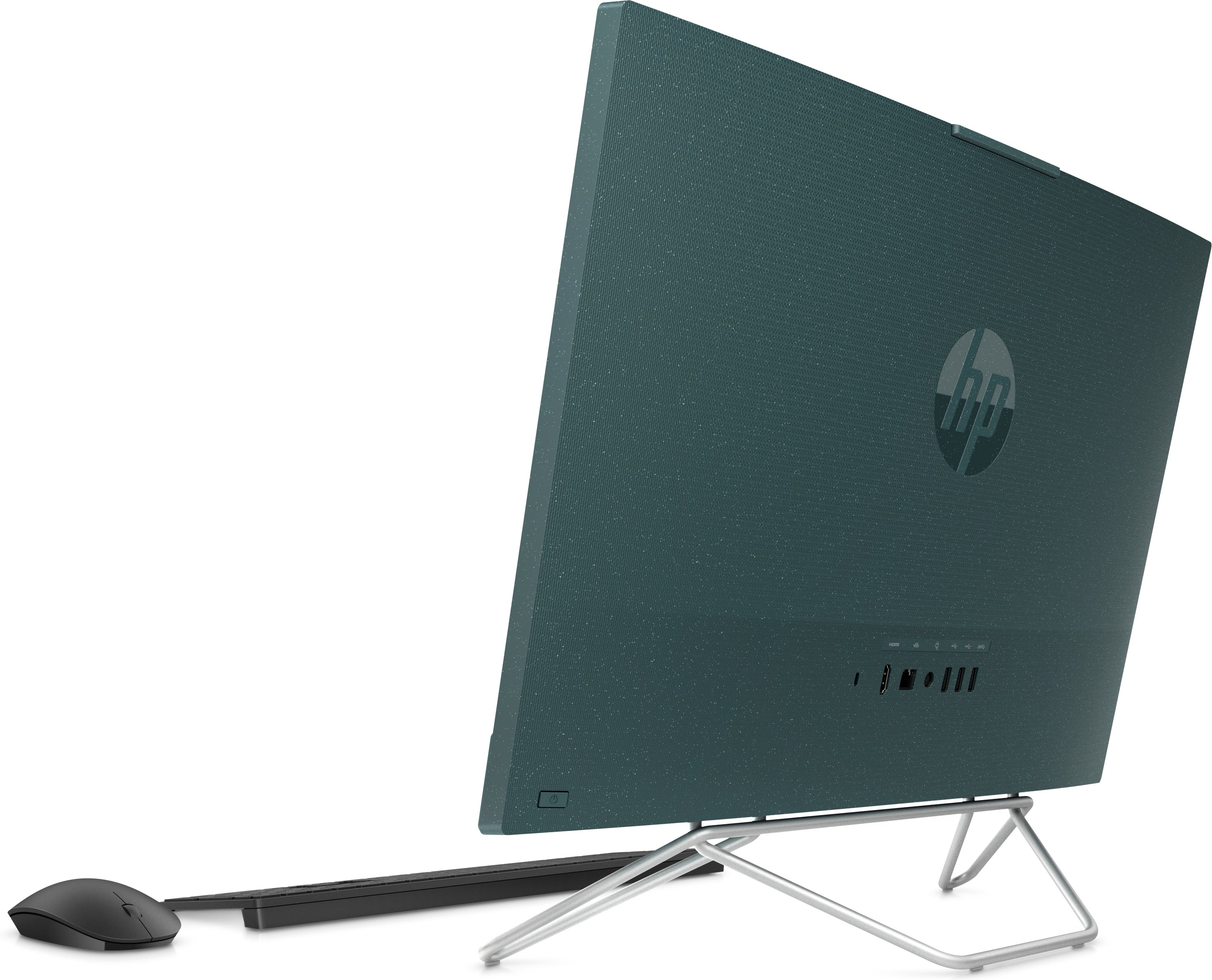 HP 24-cb0092ds 23.8" FHD All-in-One PC, Intel Pentium J5040, 2.0GHz, 8GB RAM, 256GB SSD, Win11H - 577K1AA#ABA (Certified Refurbished)