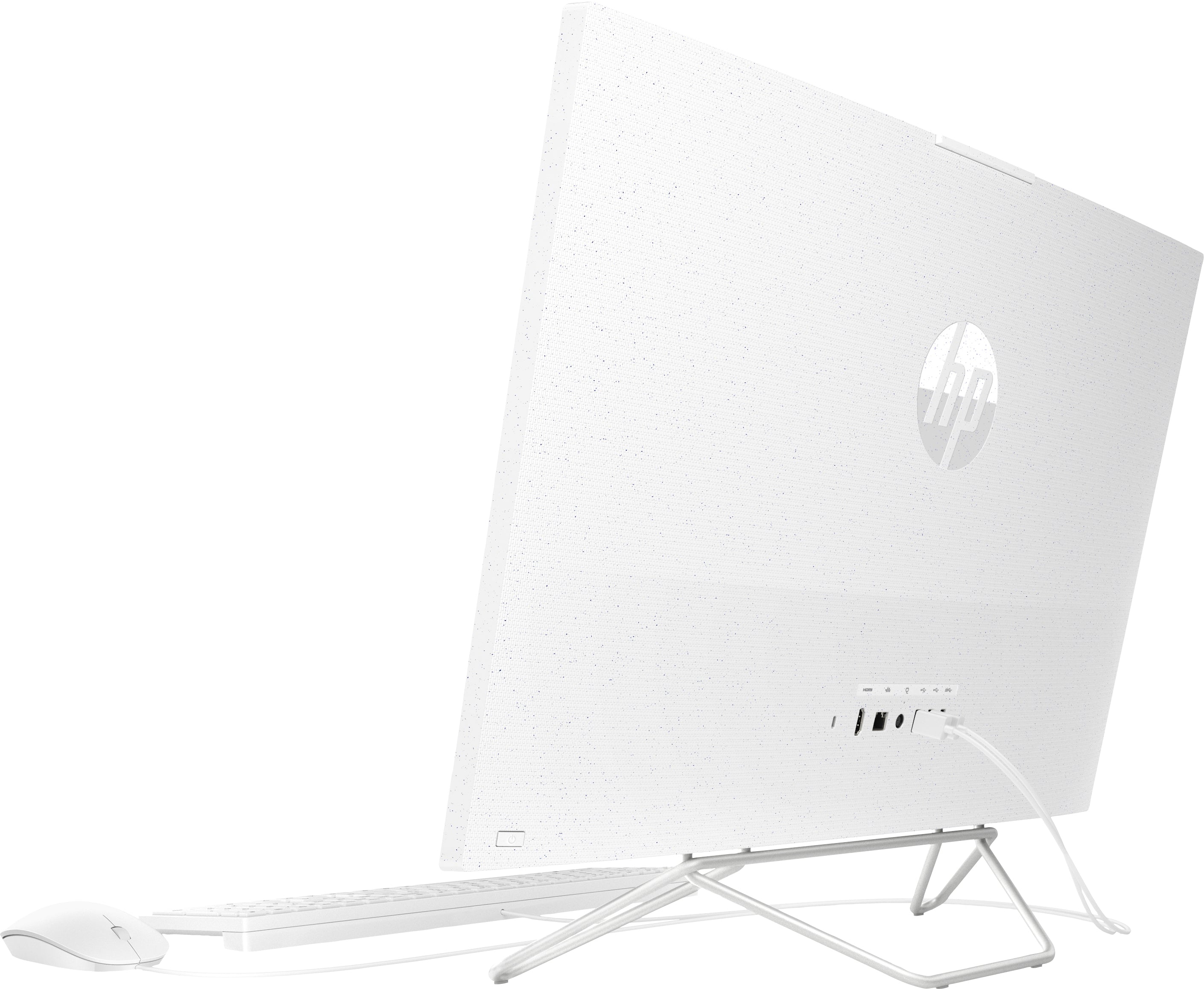 HP 27-cb1006 27" FHD All-in-One PC, Intel i5-1235U, 1.30GHz, 8GB RAM, 256GB SSD, Win11H - 577M5AA#ABA (Refurbished)