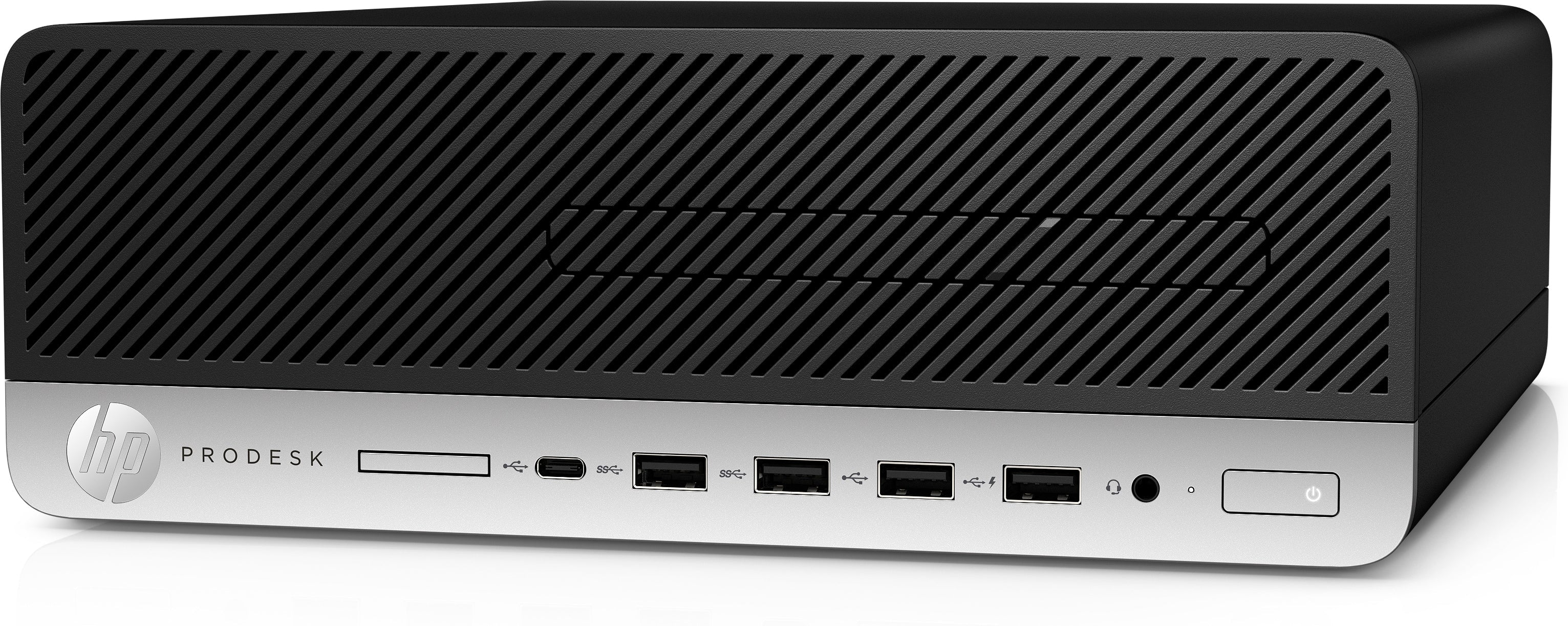 HP ProDesk 600-G4 SFF Desktop PC, Intel i5-8500, 3.0GHz, 16GB RAM, 256GB SSD, Win10P - 726449738150 (Refurbished)