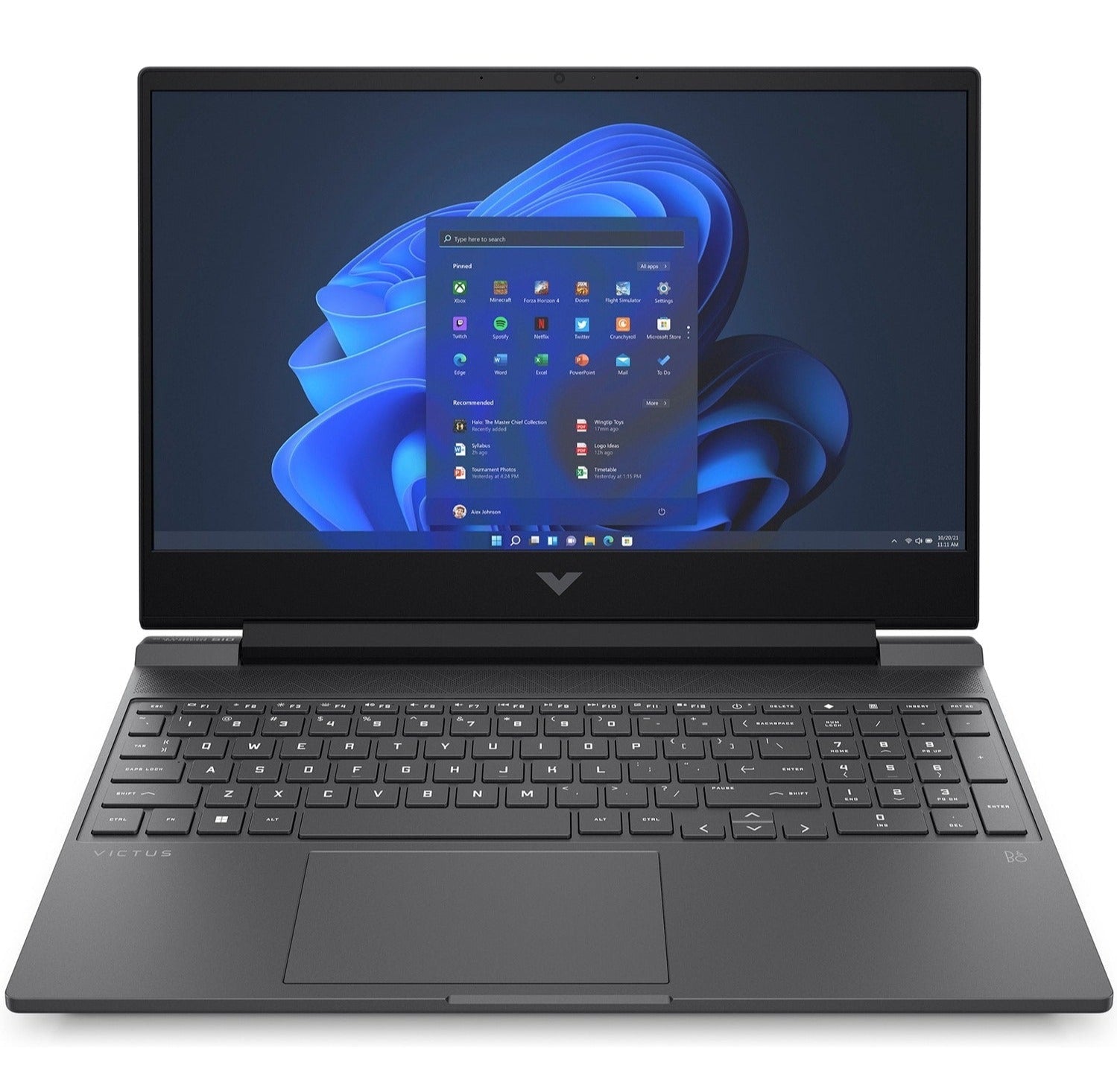 HP Victus 15-fa1029nr 15.6" FHD Gaming Notebook, Intel i5-12450H, NVIDIA GeForce RTX 2050, 8GB RAM, 512GB SSD, Win11H - 9Z0K6UA#ABA (Certified Refurbished)