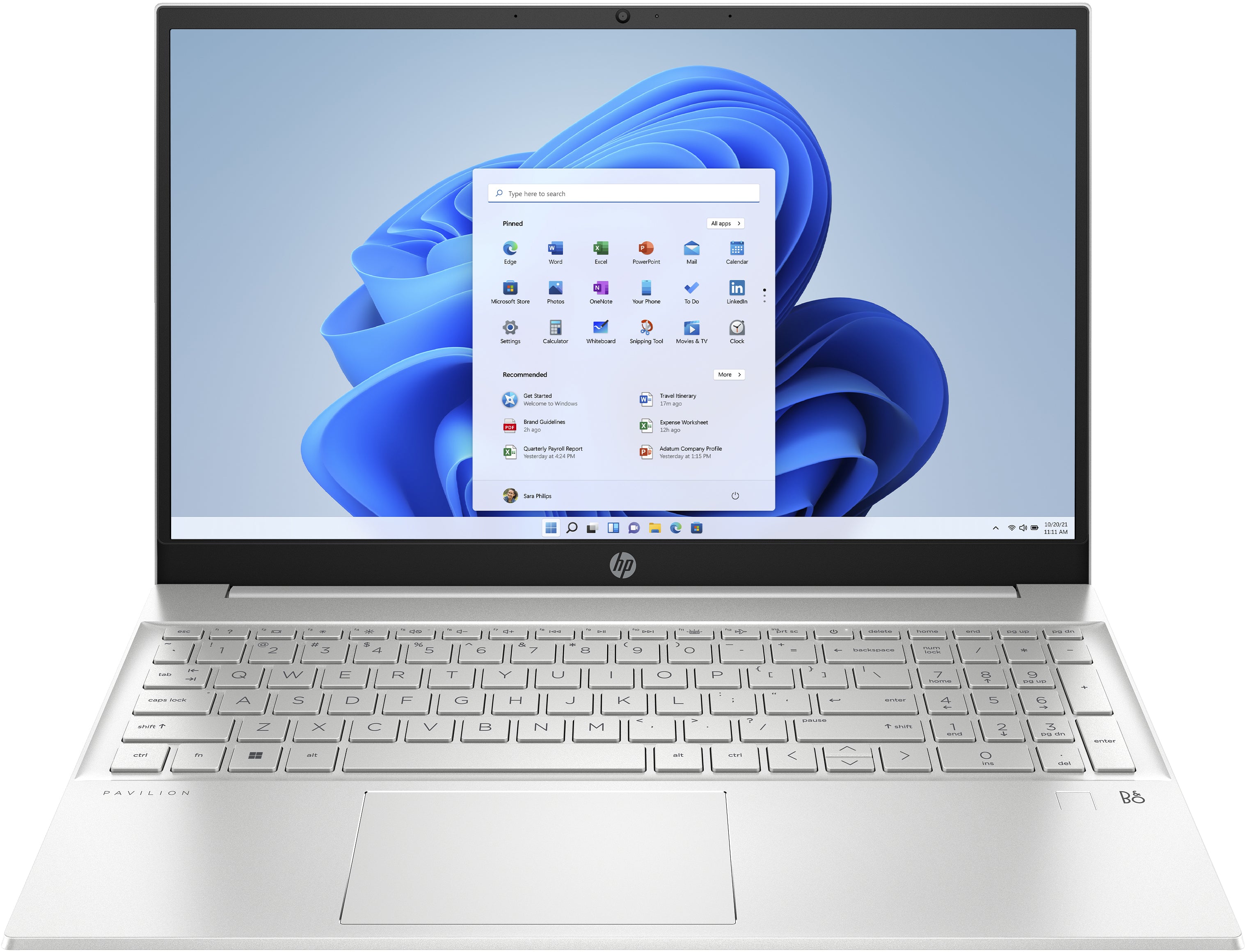 HP Pavilion 15-eg2015od 15.6" FHD Notebook, Intel i5-1235U, 1.30GHz, 8GB RAM, 256GB SSD, Win11H - 66A03UA#ABA (Certified Refurbished)