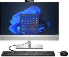 HP EliteOne 870 G9 27" FHD All-in-One PC, Intel i5-12500, 3.0GHz, 8GB RAM, 256GB SSD, Win11P - 69S17UT#ABA (Certified Refurbished)