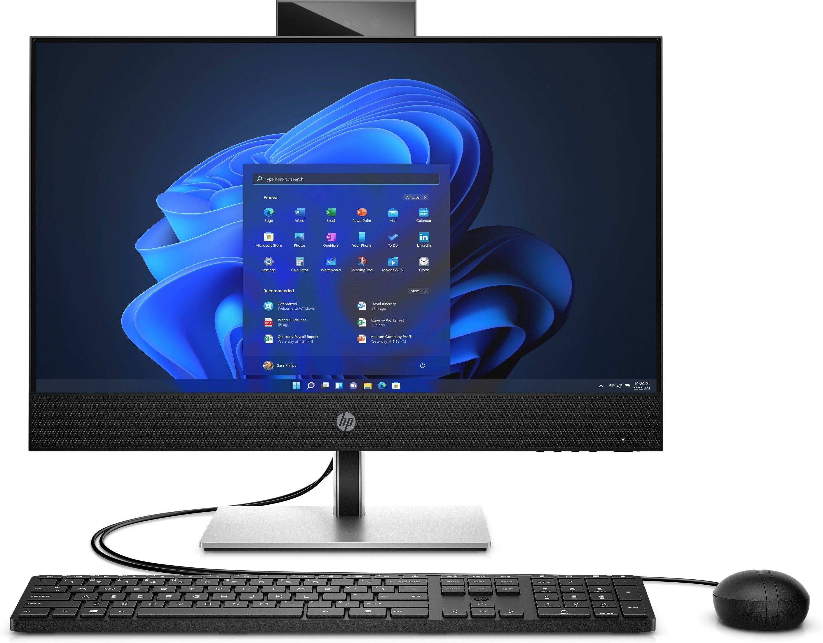 HP ProOne 440 G9 23.8" FHD All In One PC, Intel i5-12500, 3.0GHz, 8GB RAM, 256GB SSD, Win11P - 6B9R5UT#ABA