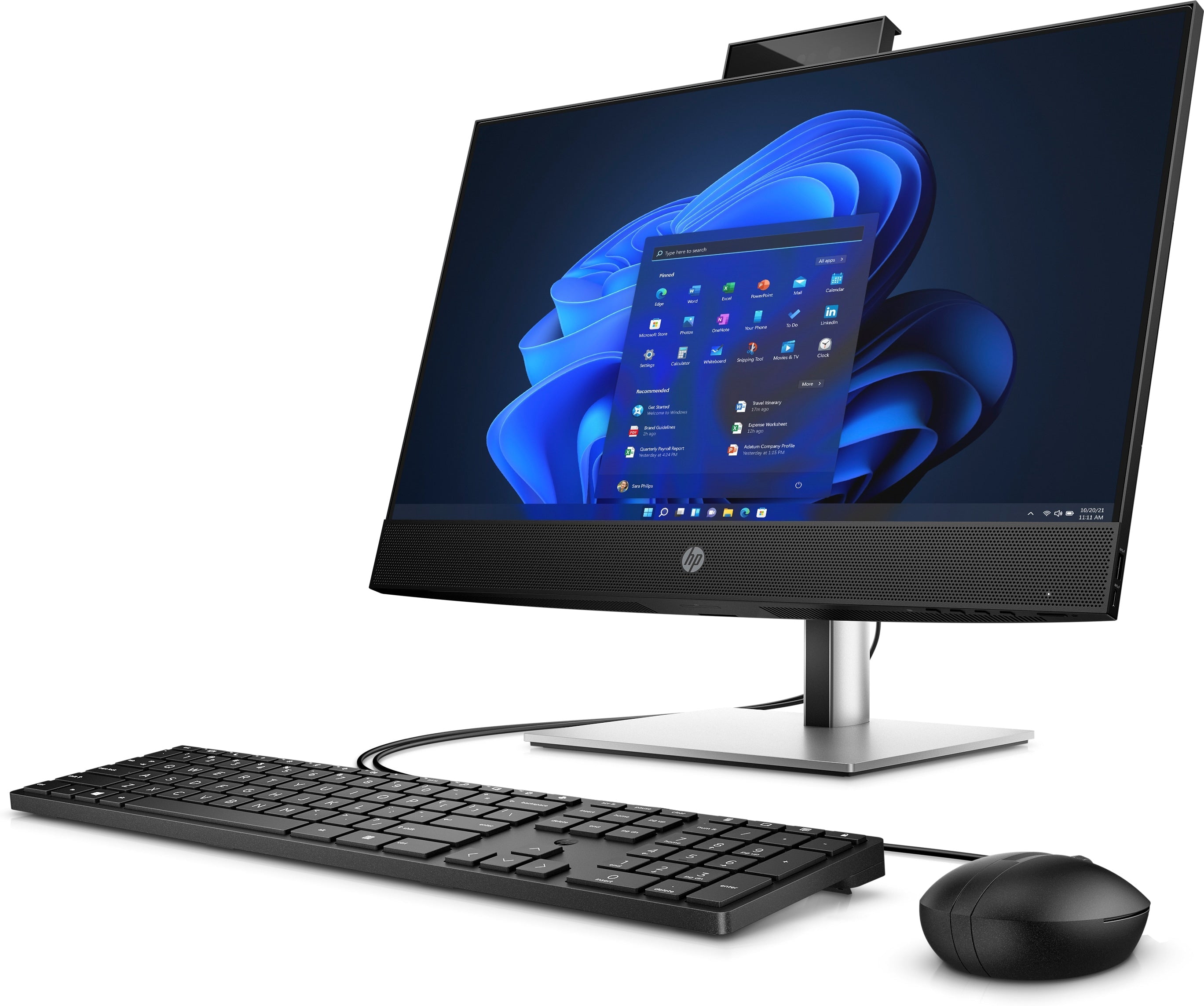 HP ProOne 440 G9 23.8" FHD All In One PC, Intel i5-12500, 3.0GHz, 8GB RAM, 256GB SSD, Win11P - 6B9R5UT#ABA